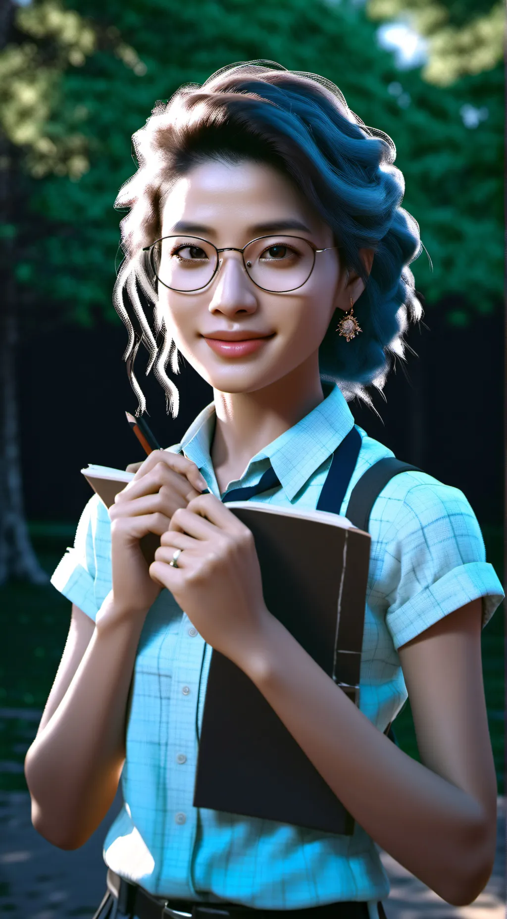 ai character: class pick me background