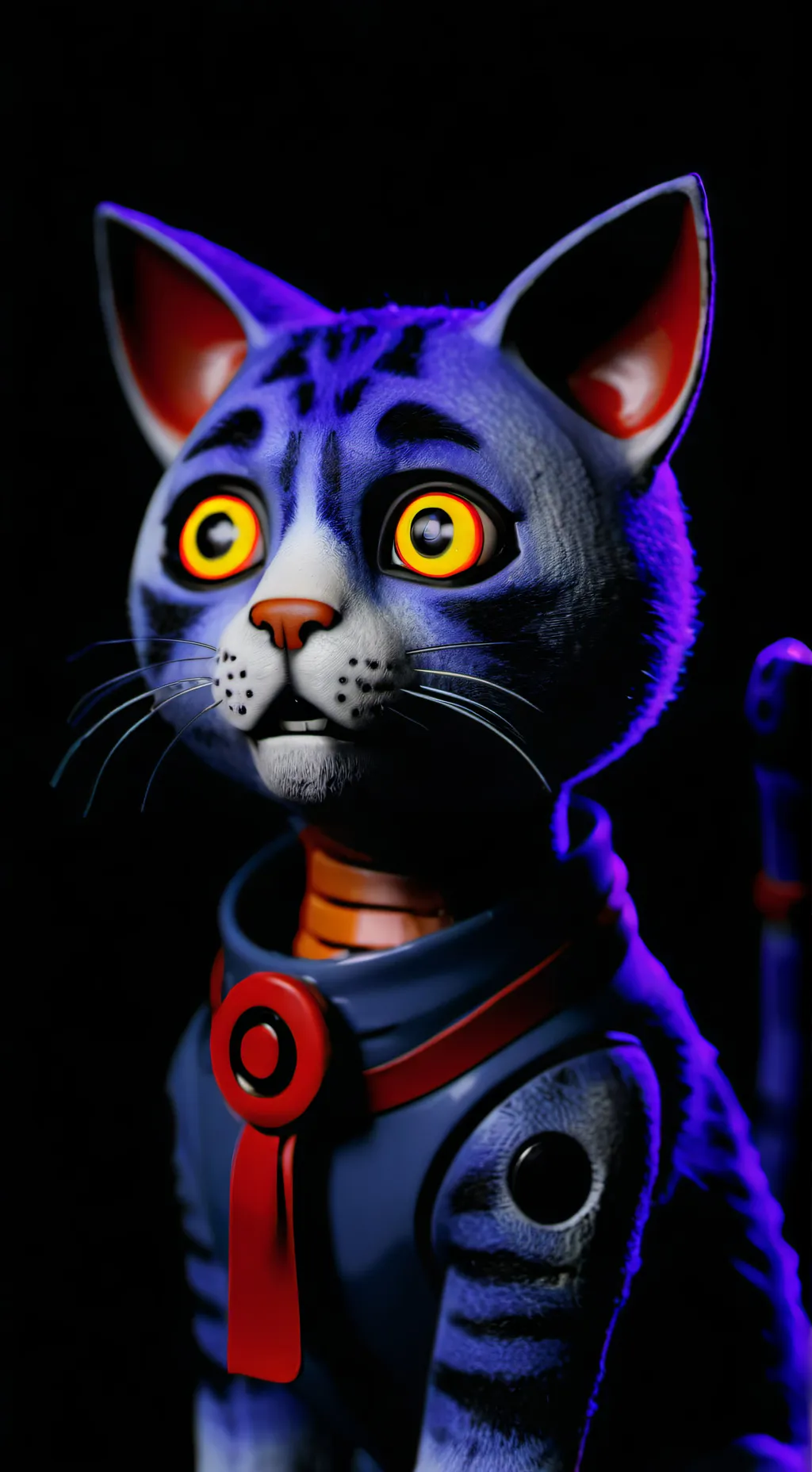 ai character: candy the cat  background