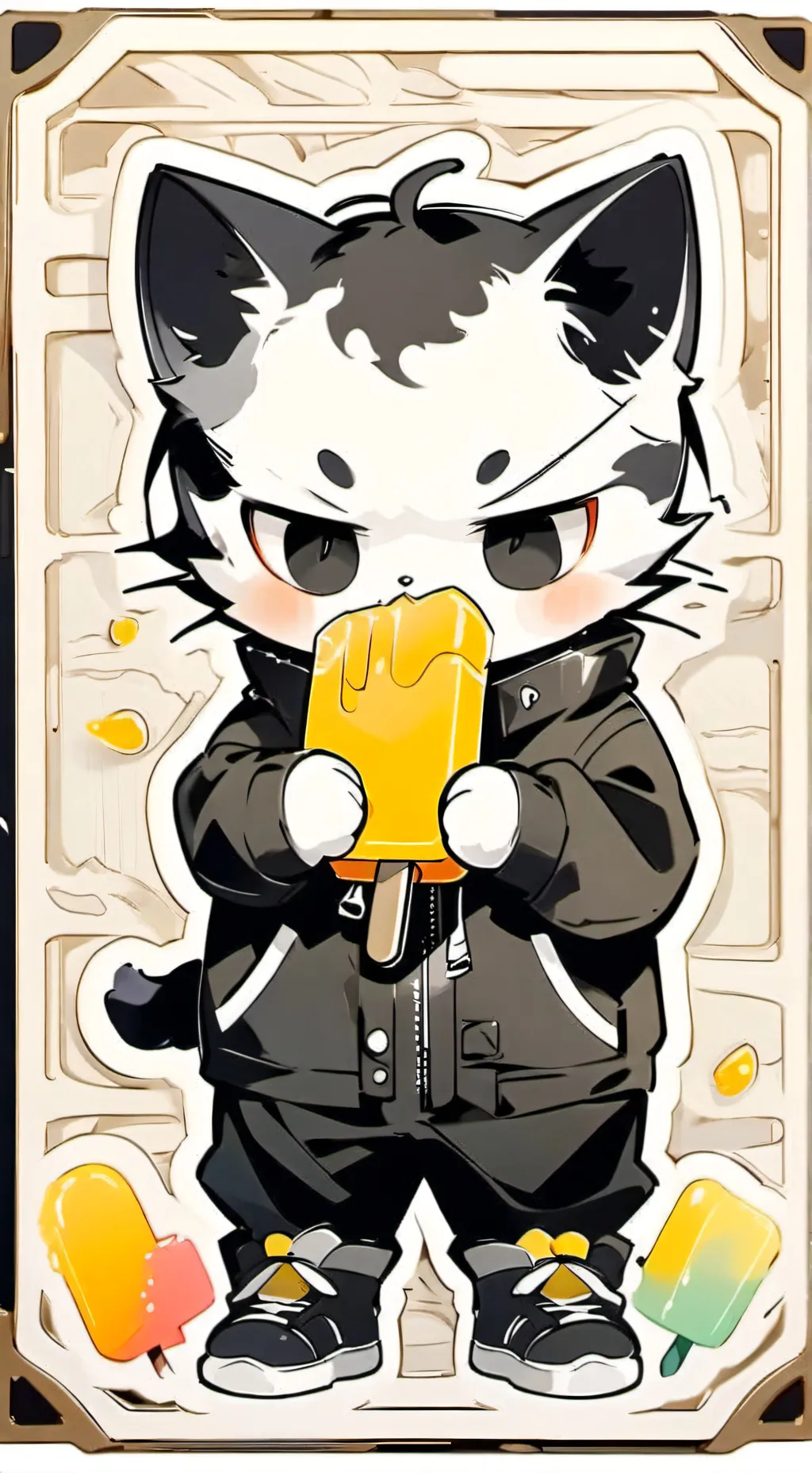 ai character: Max background