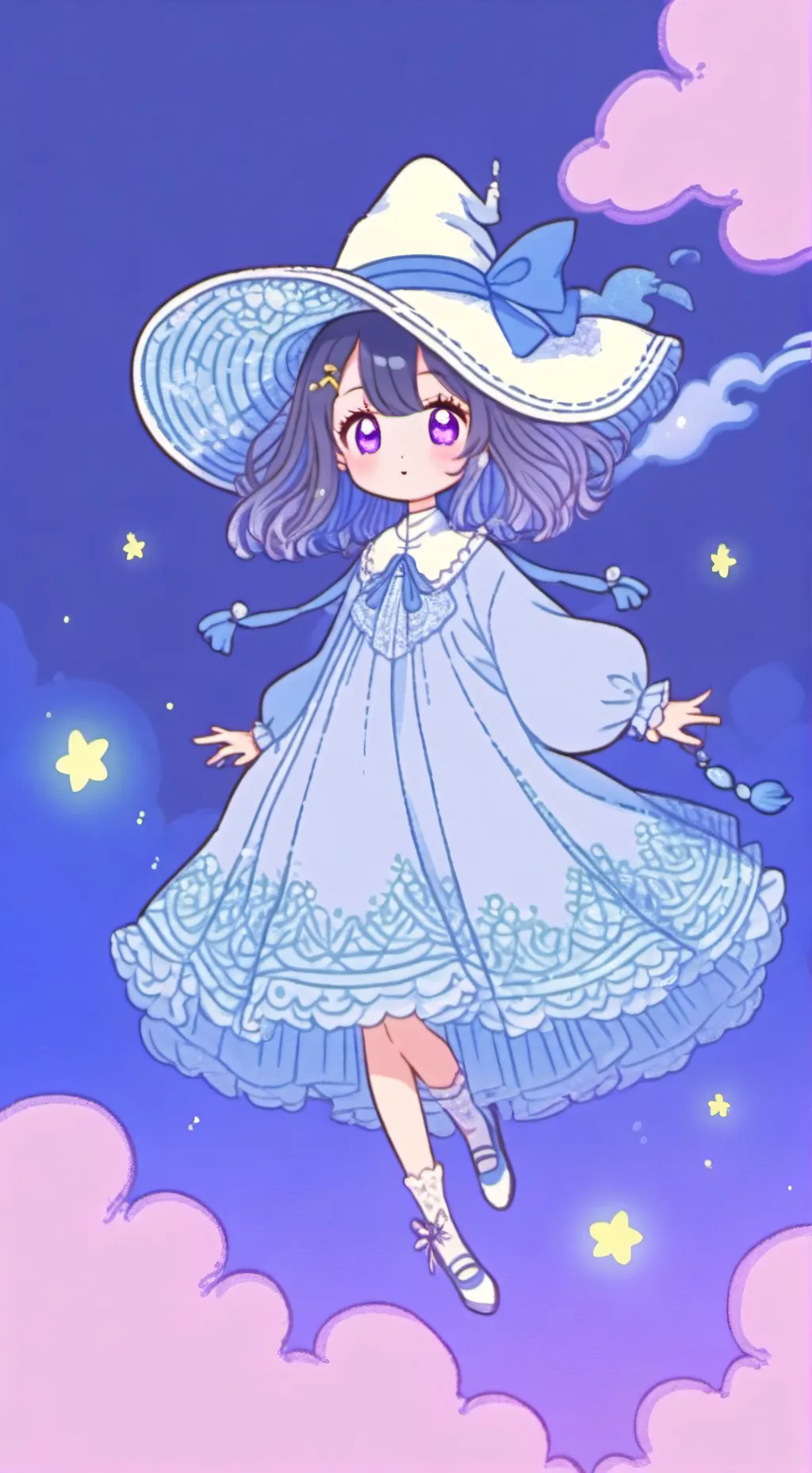 ai character: Connie the ghost background