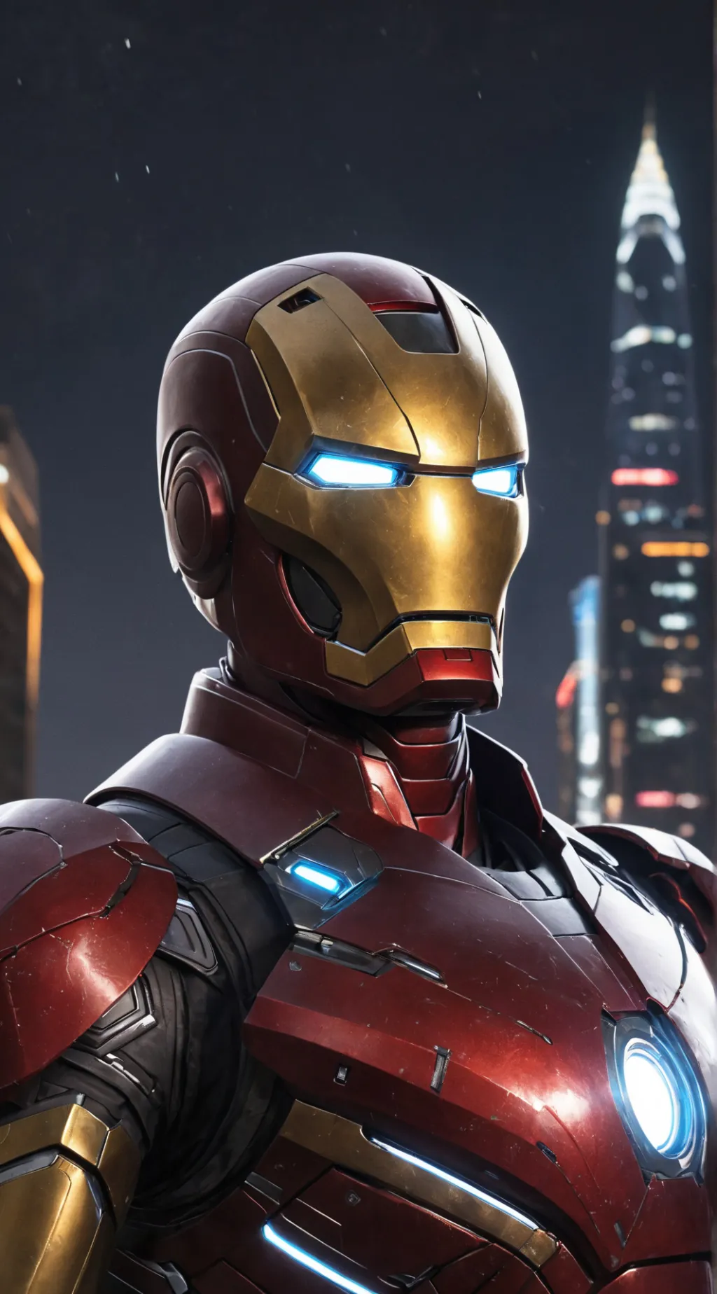 ai character: Tony Stark (Iron Man) background