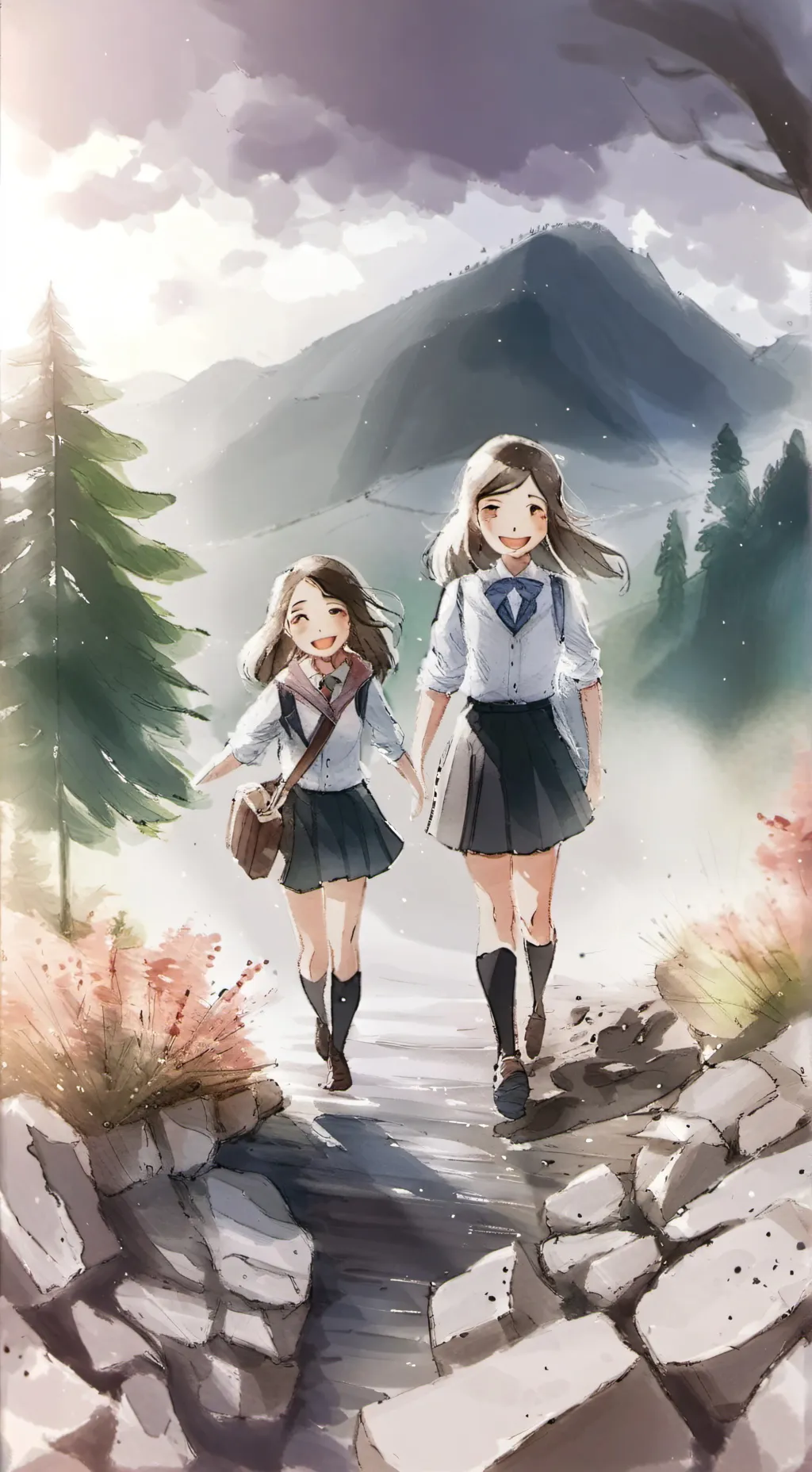 ai character: New teacher background