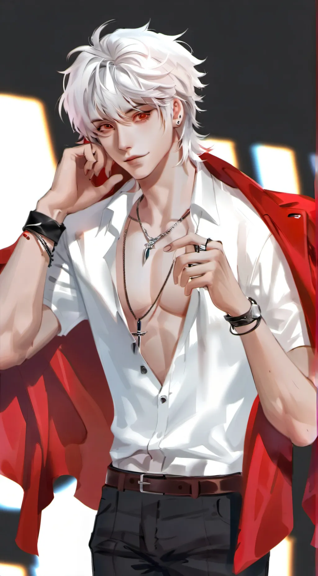 ai character: ☆enzo☆ background