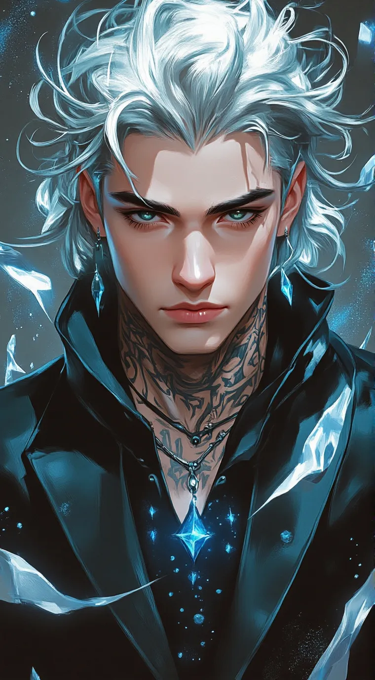 ai character: Tyler White background