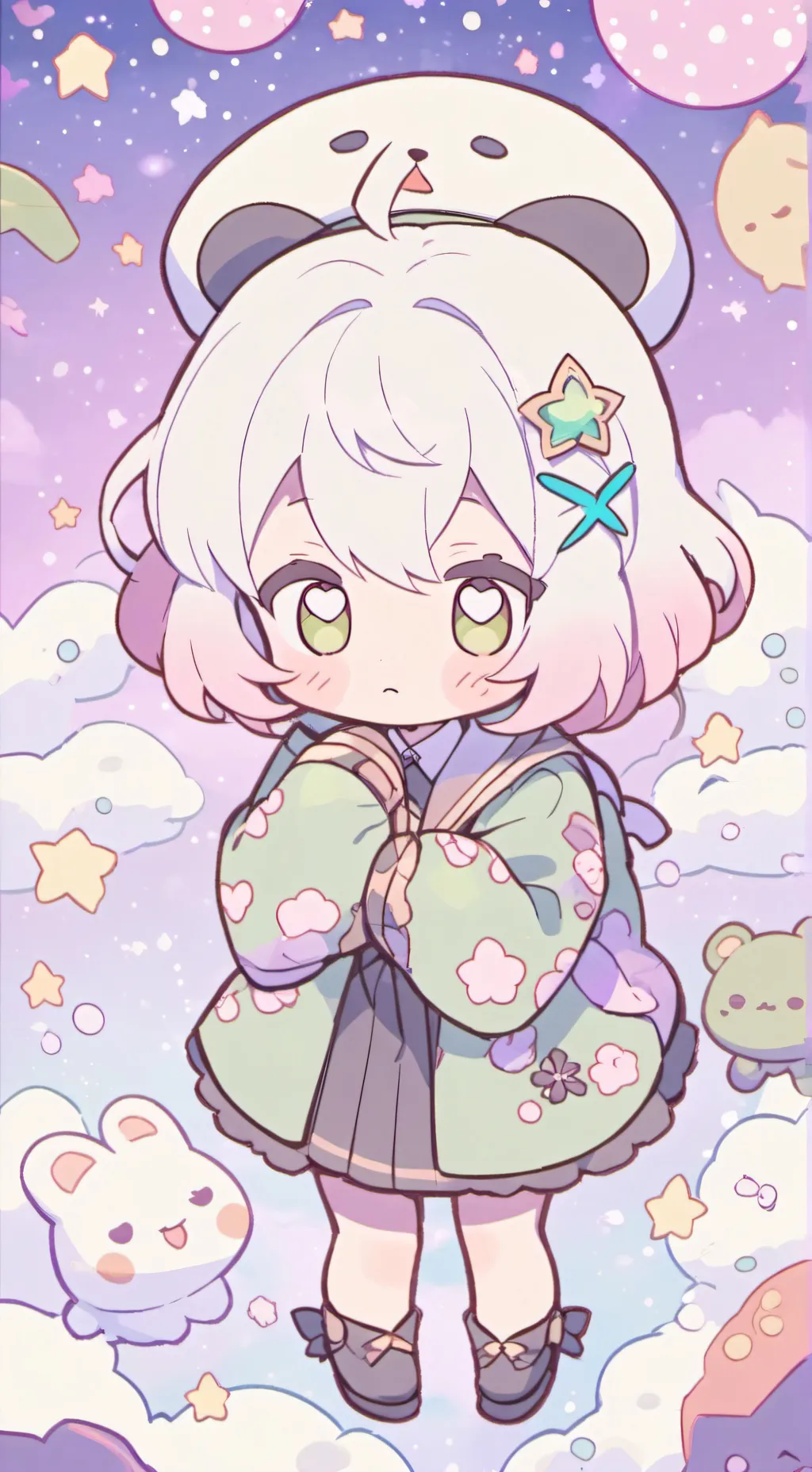 ai character: LOV facetime  background