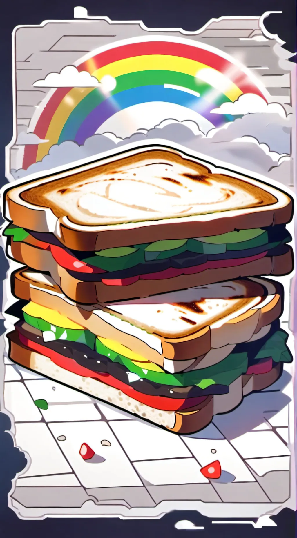 ai character: cosmo x sprout? background