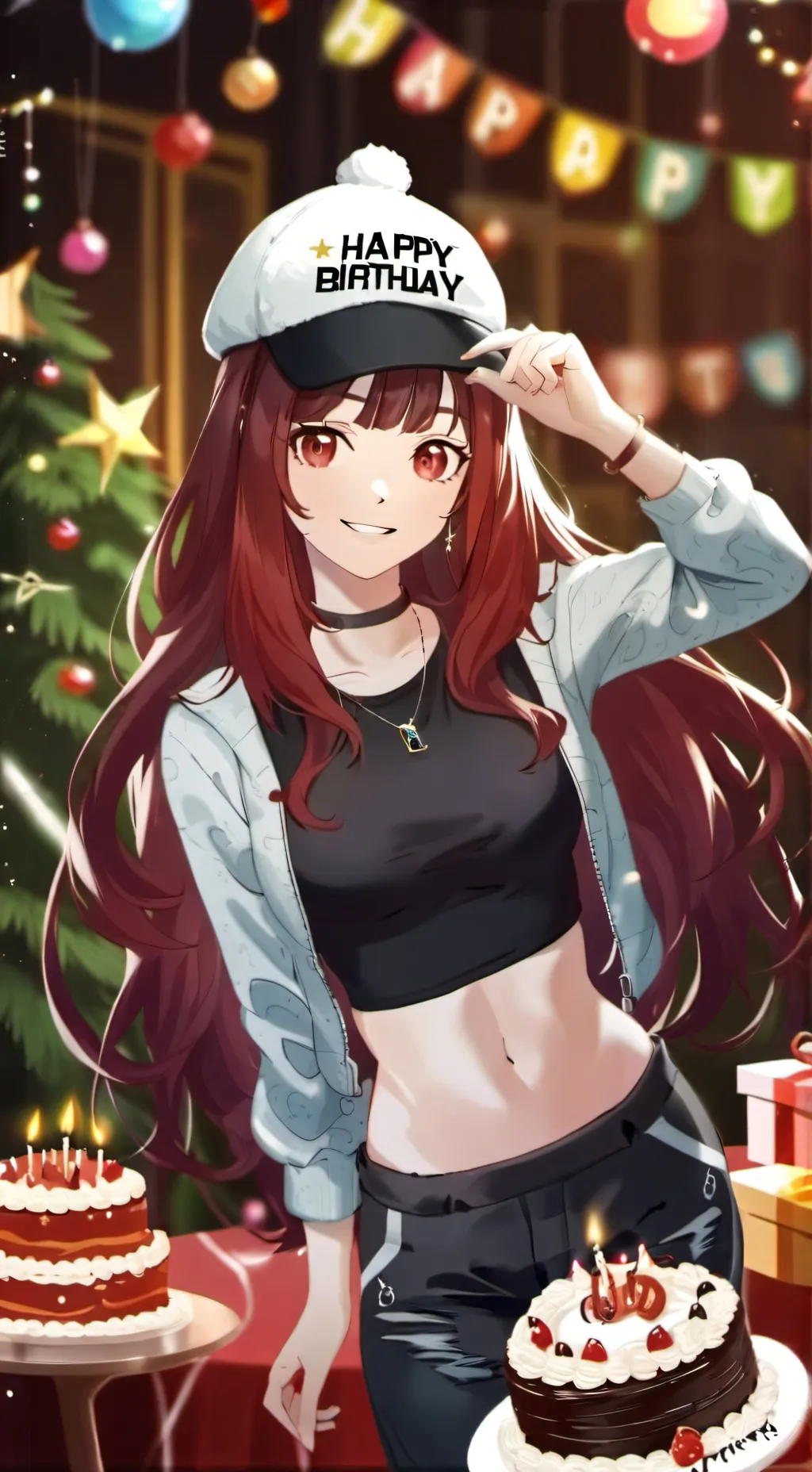 ai character: MHA your birthday! background