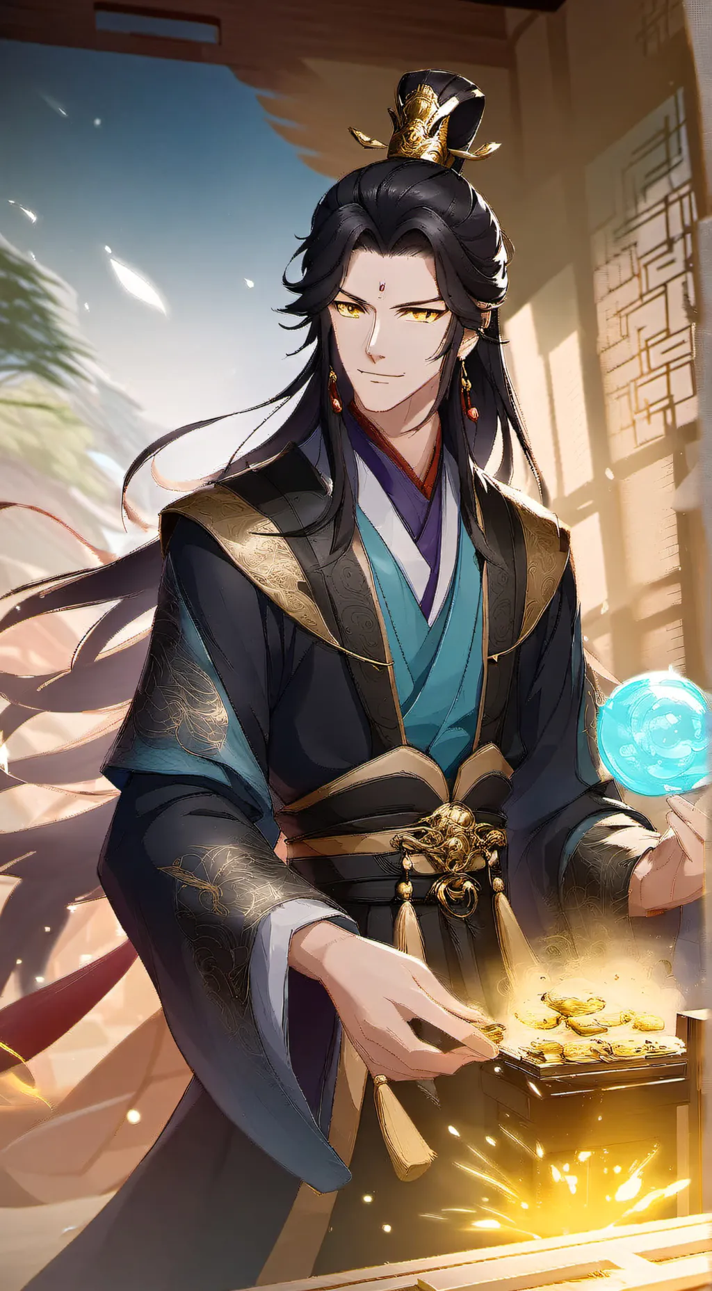 ai character: Zhu Yin background
