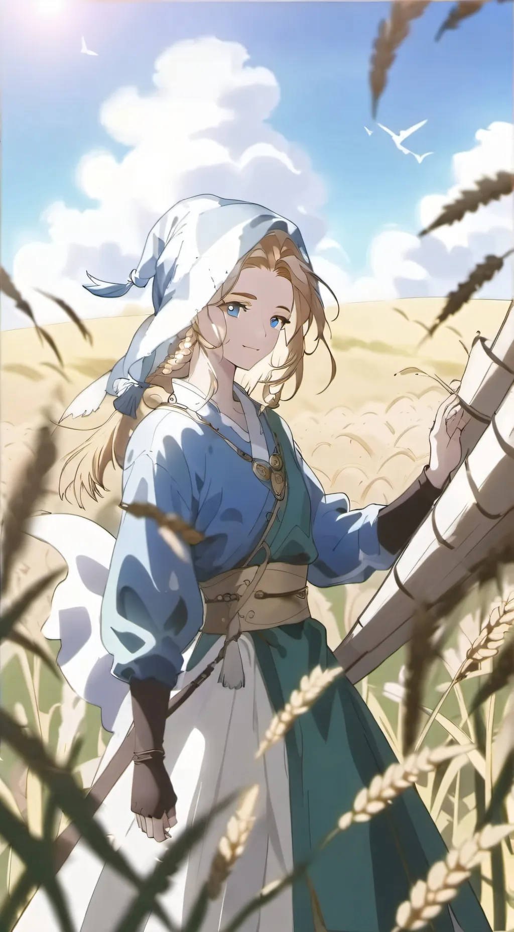 ai character: Aria background