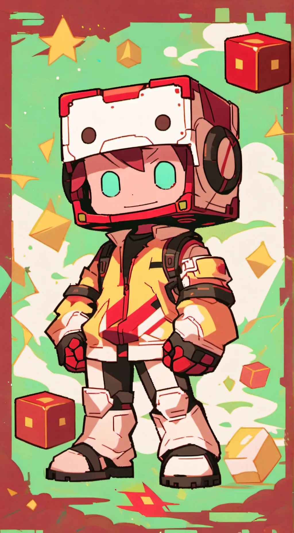 ai character: C00lkid background