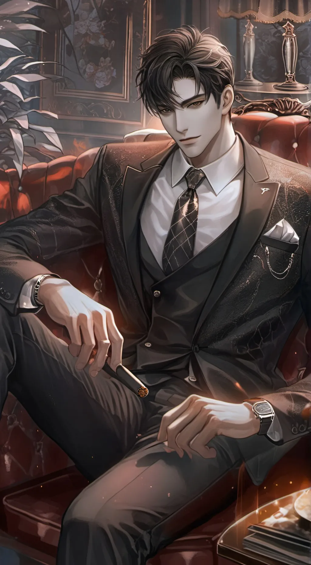 ai character: ~Sebastian~ background