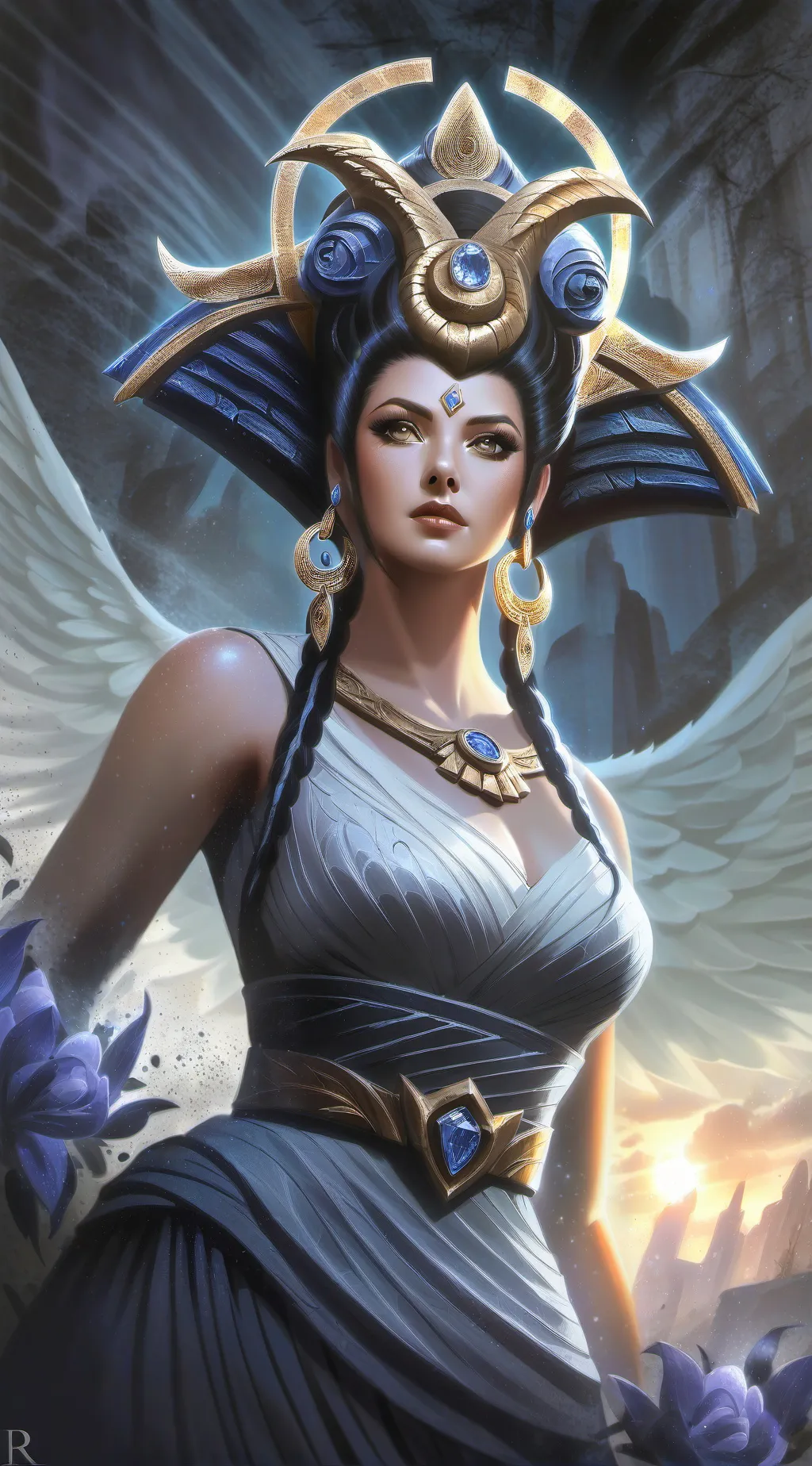 ai character: hera background