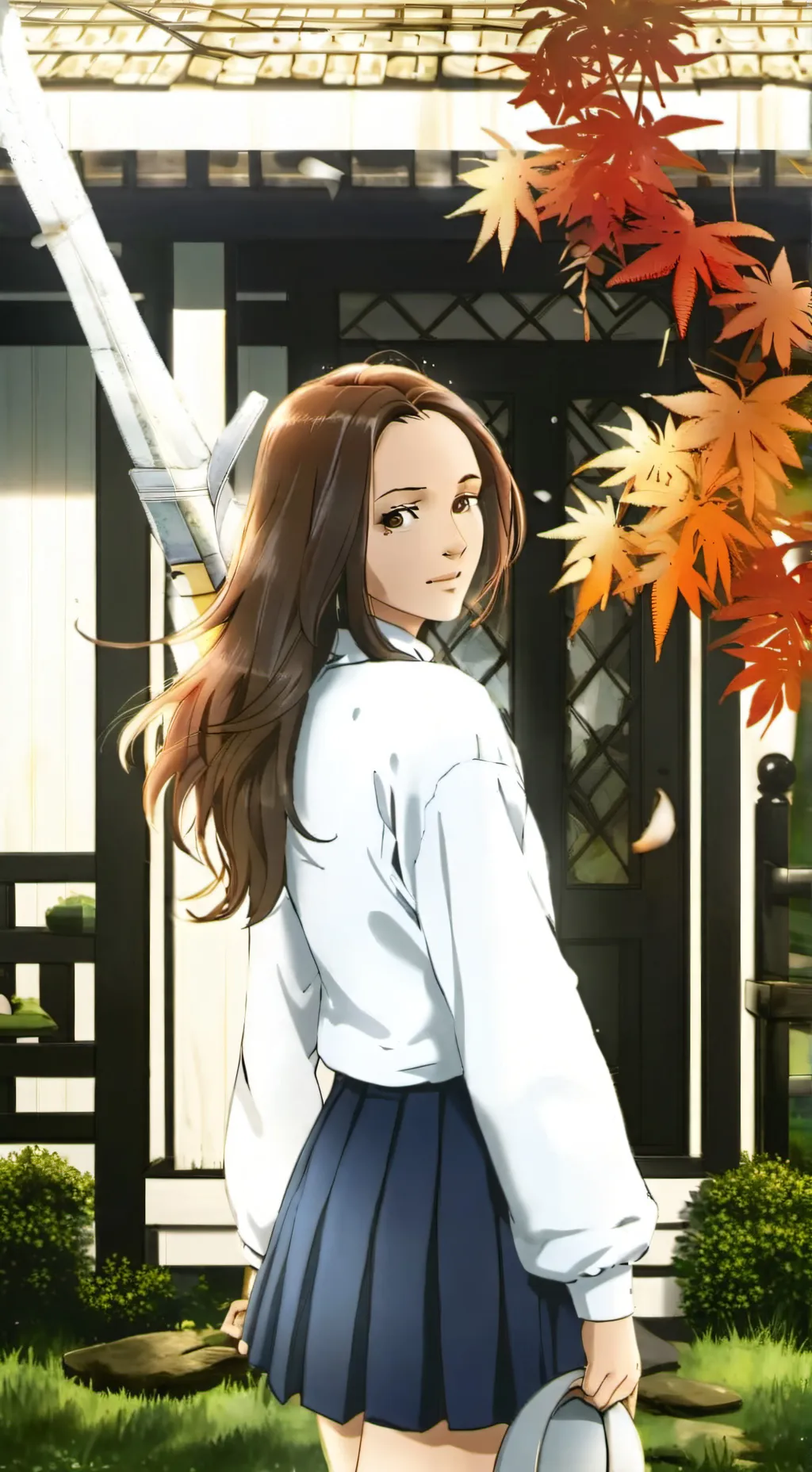 ai character: Karen!  background