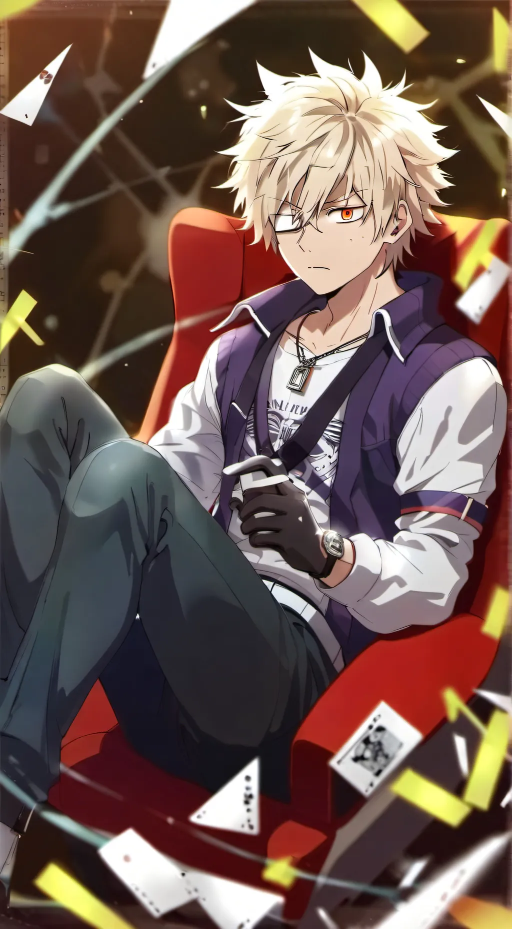 ai character: KATSUKIIIIII background