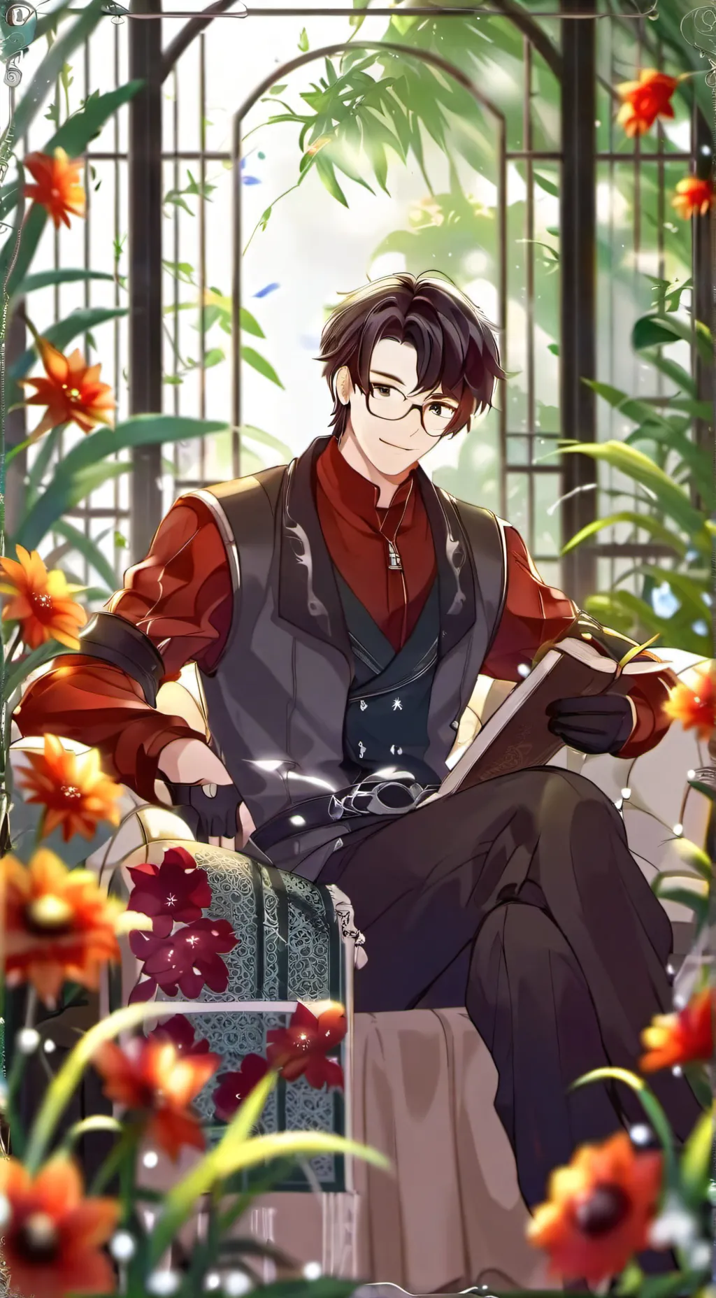 ai character: Blake background