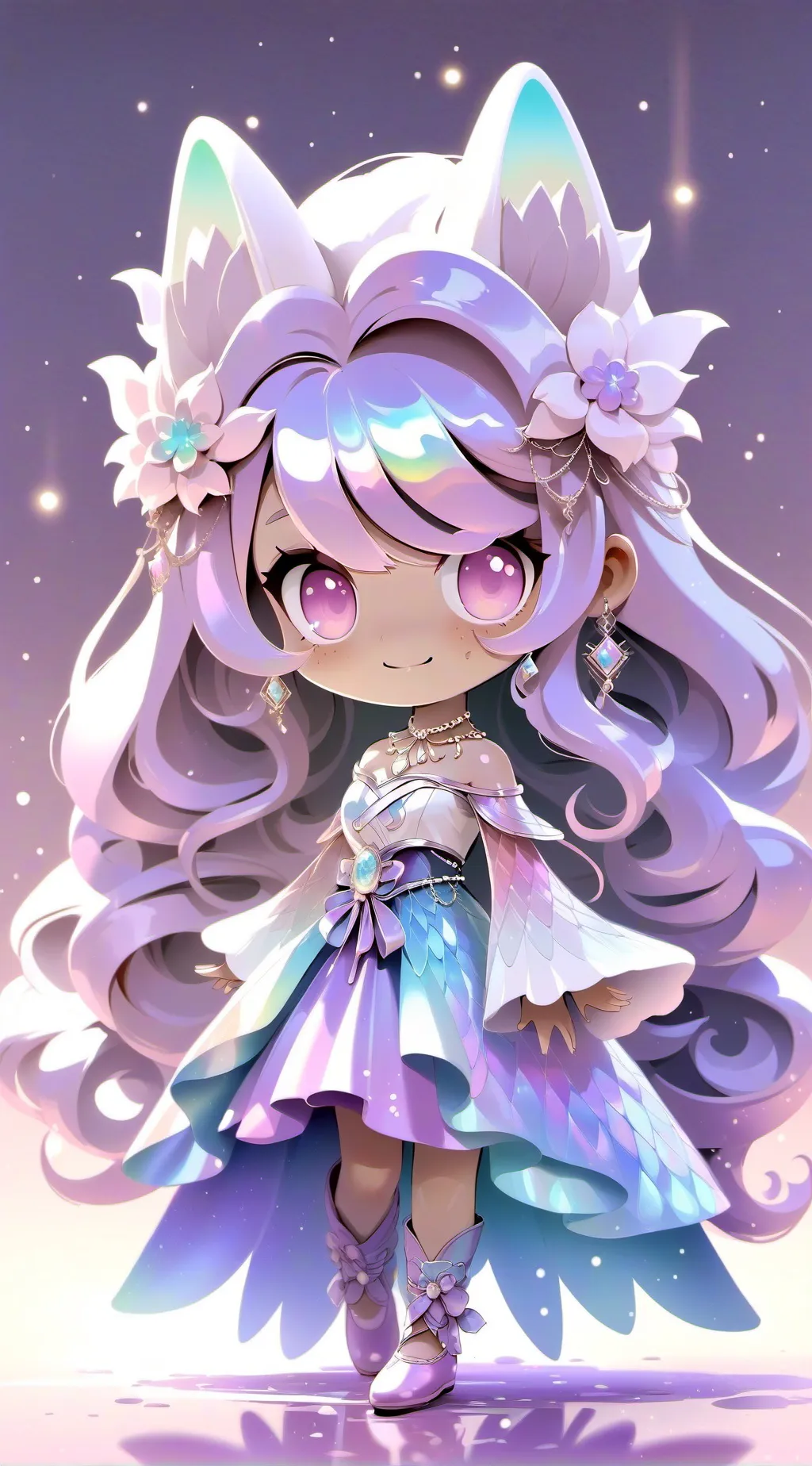ai character: Cherise's friends! background