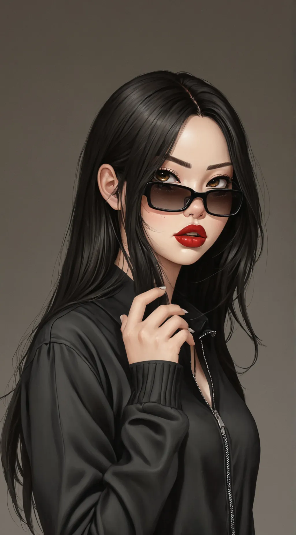 ai character: Villain High x LOV background