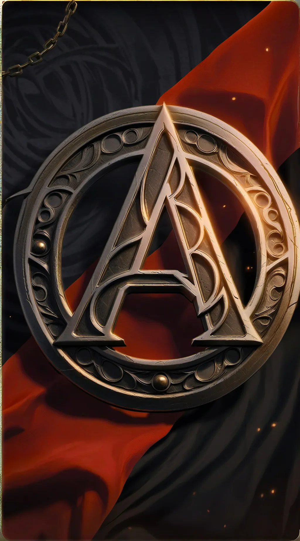 ai character: Avengers unite background