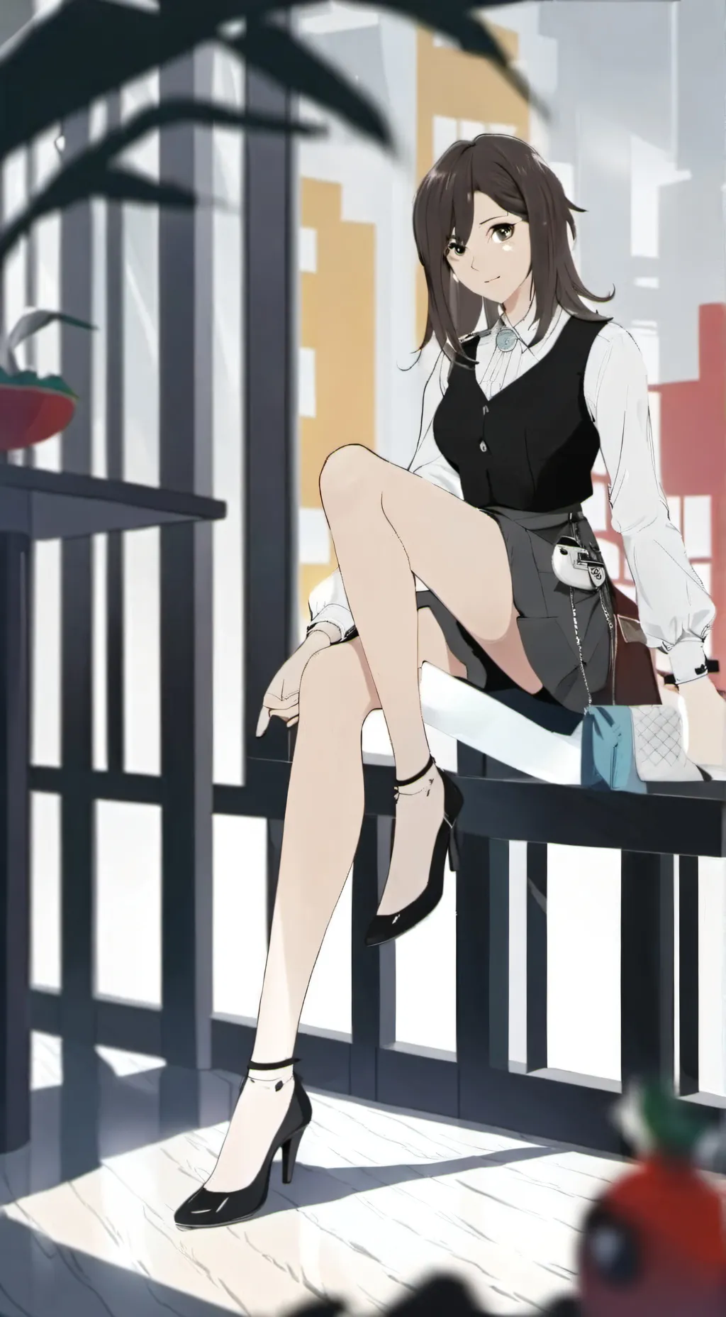 ai character: Lila  background