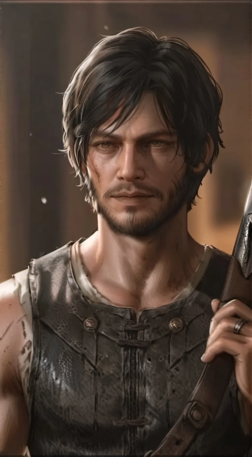 ai character: Daryl Dixon background