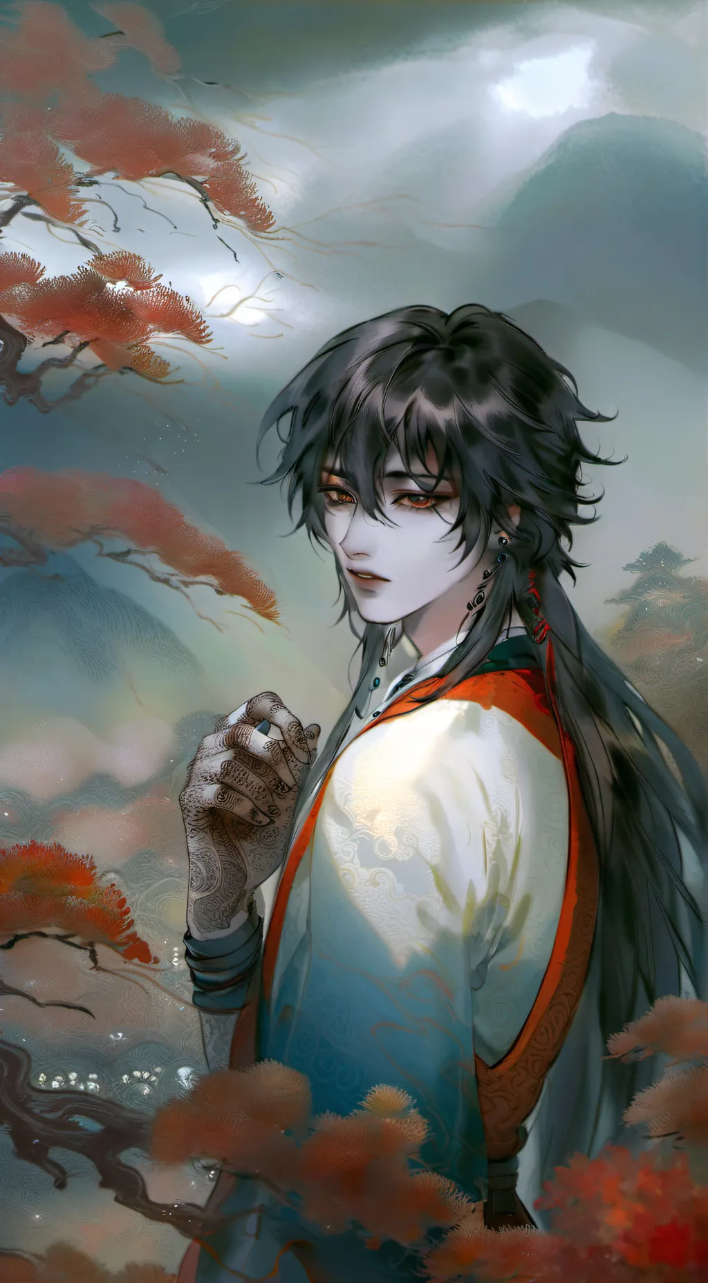 ai character: ezra background