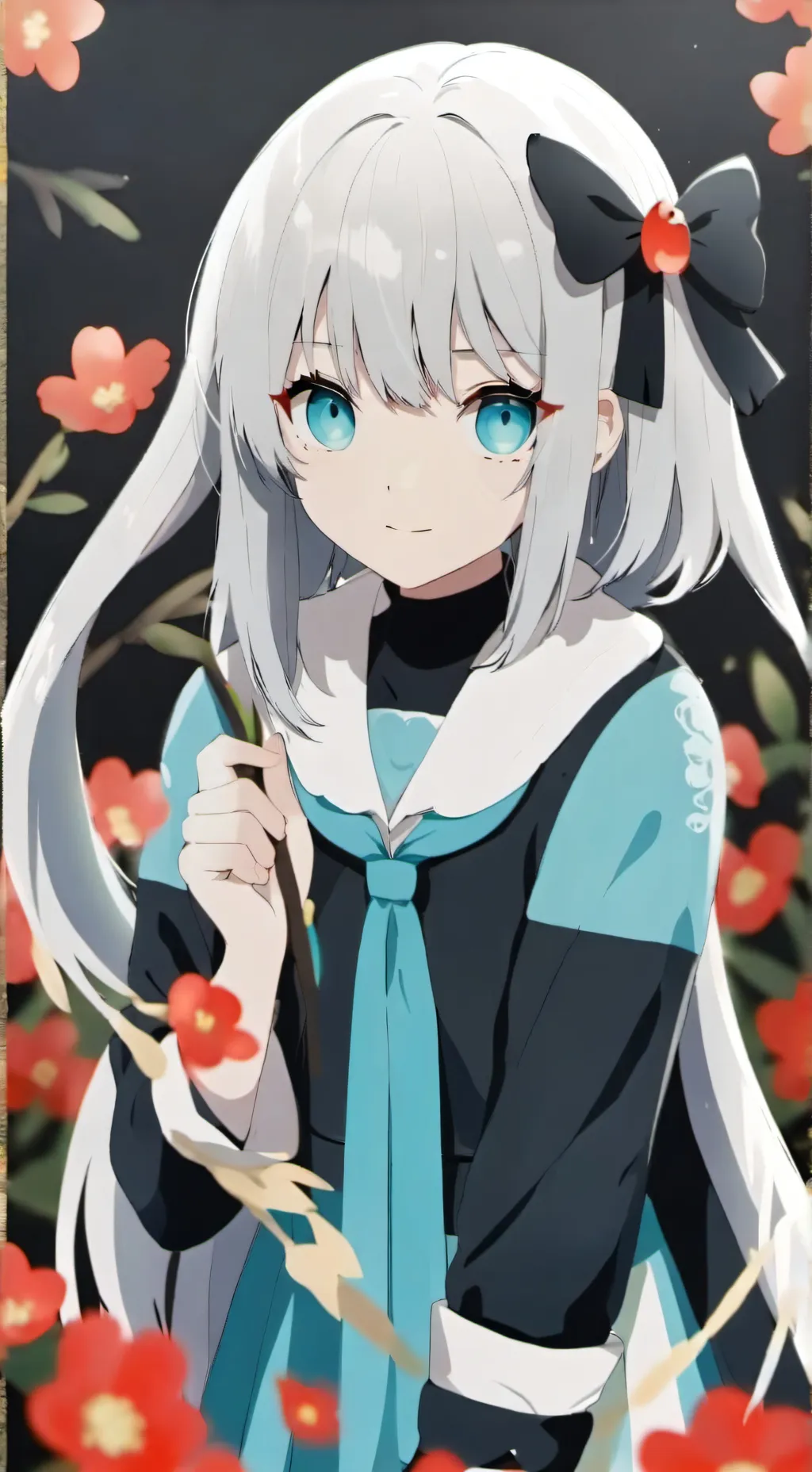 ai character: UwU cat background