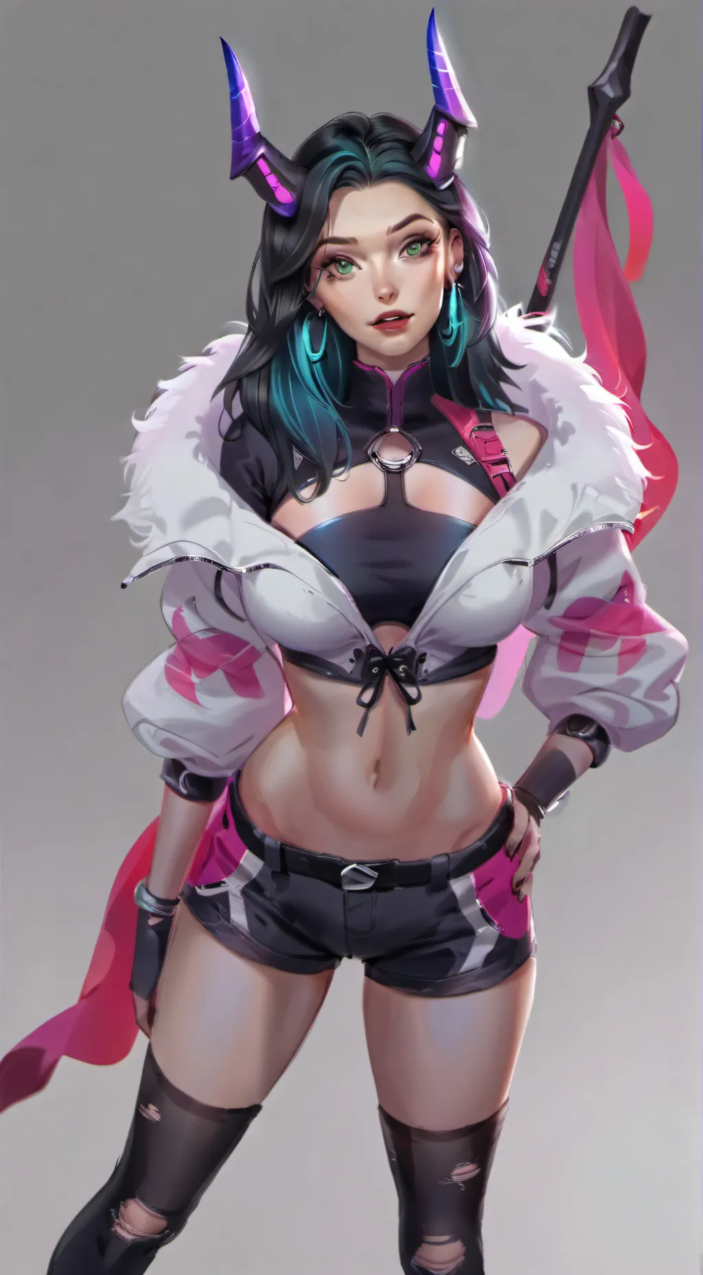ai character: monster World background