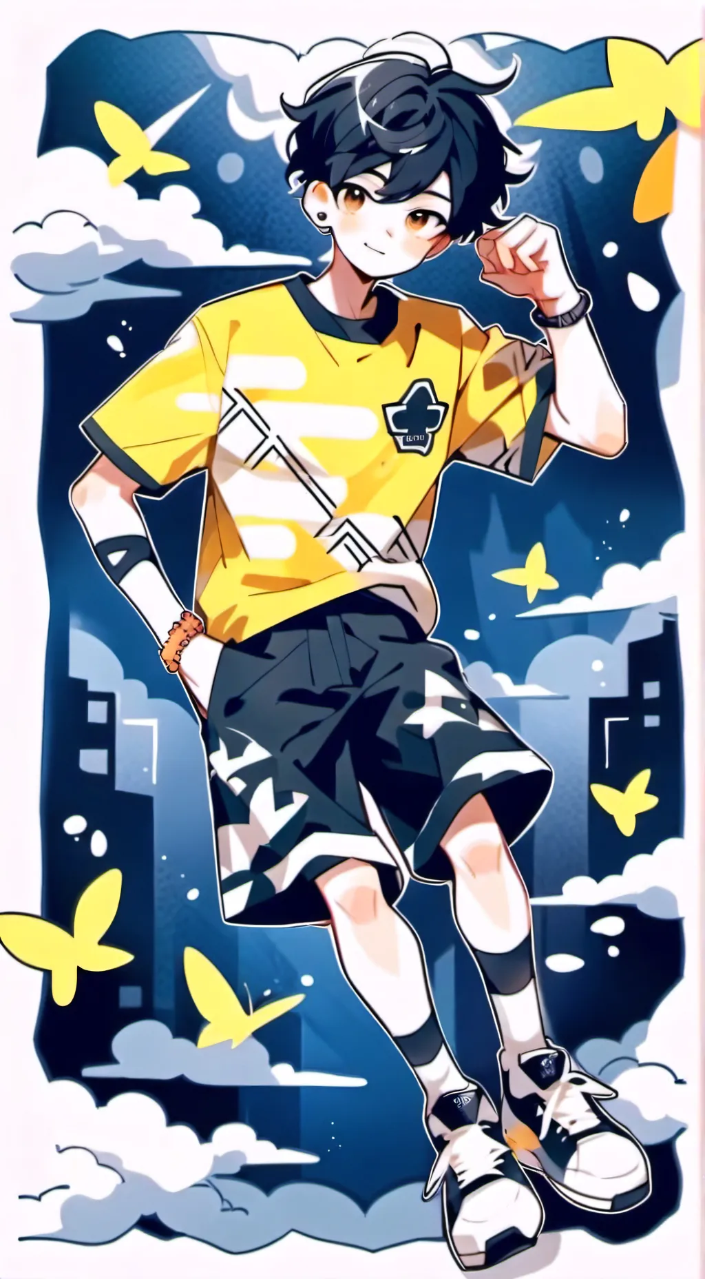 ai character: crazy calluio background