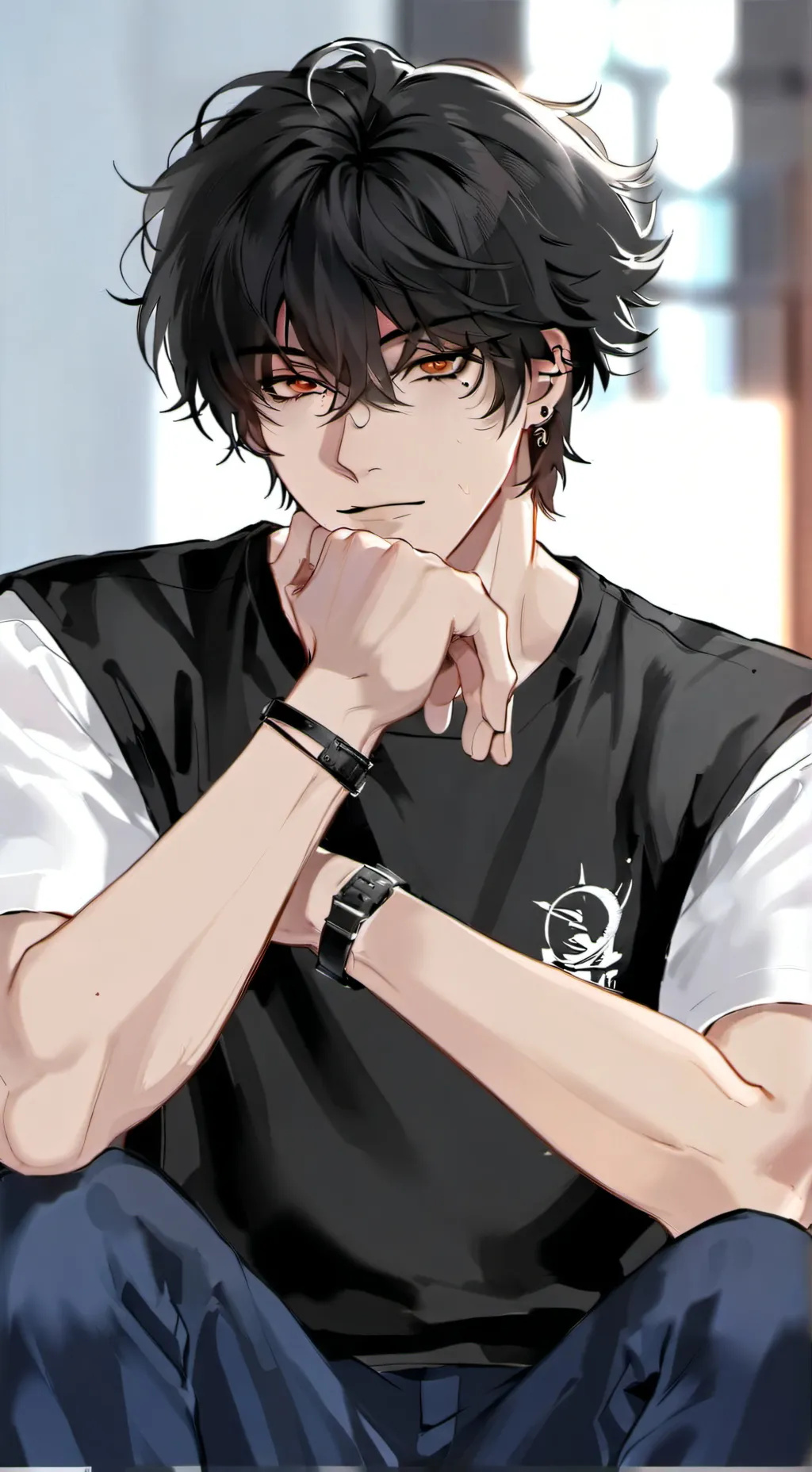ai character: --Oliver-- background