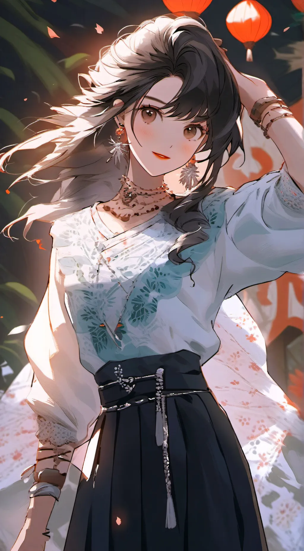 ai character: ella background
