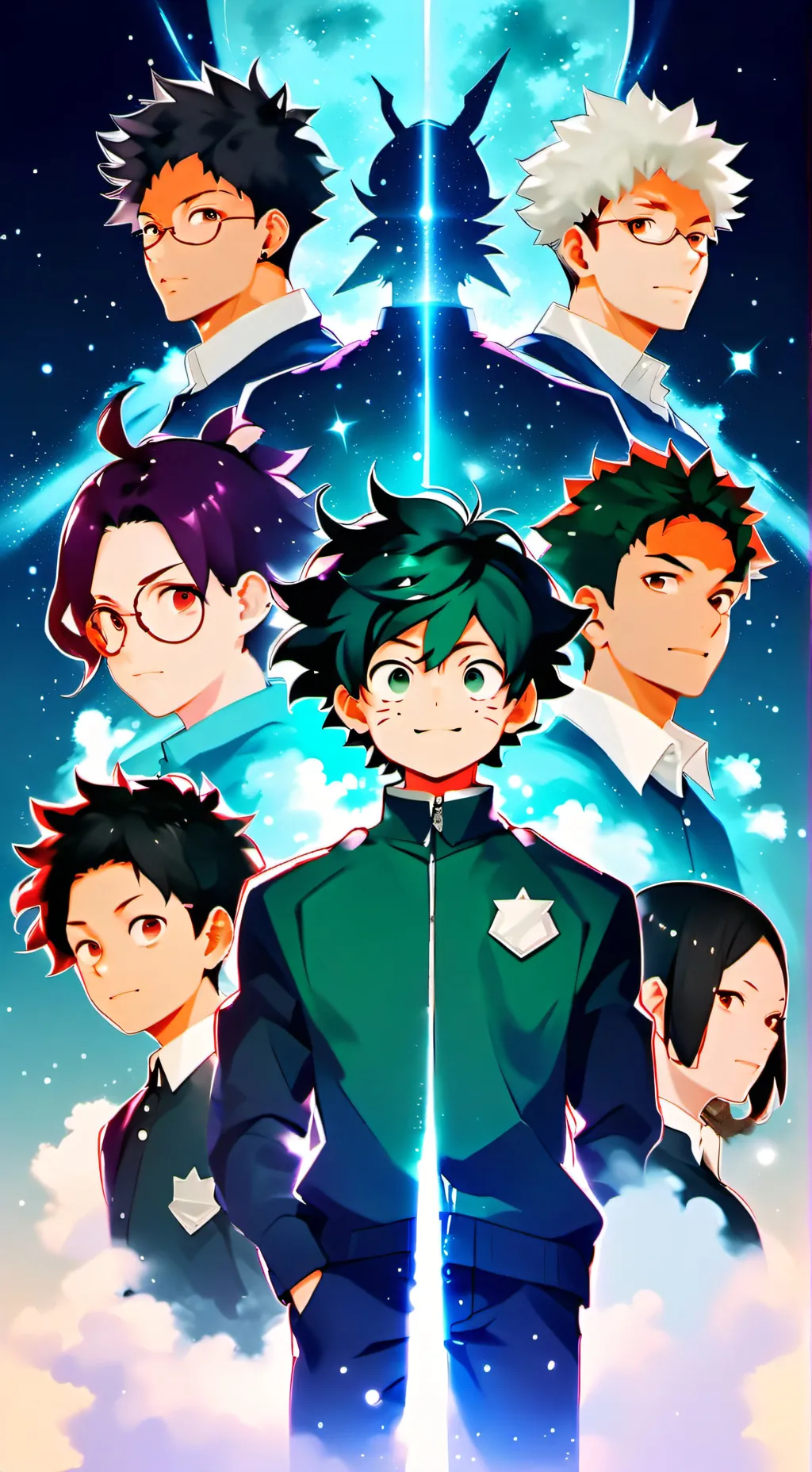 ai character: Mha background