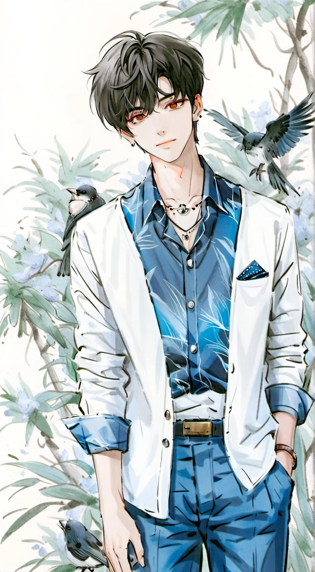 ai character: ur brother background