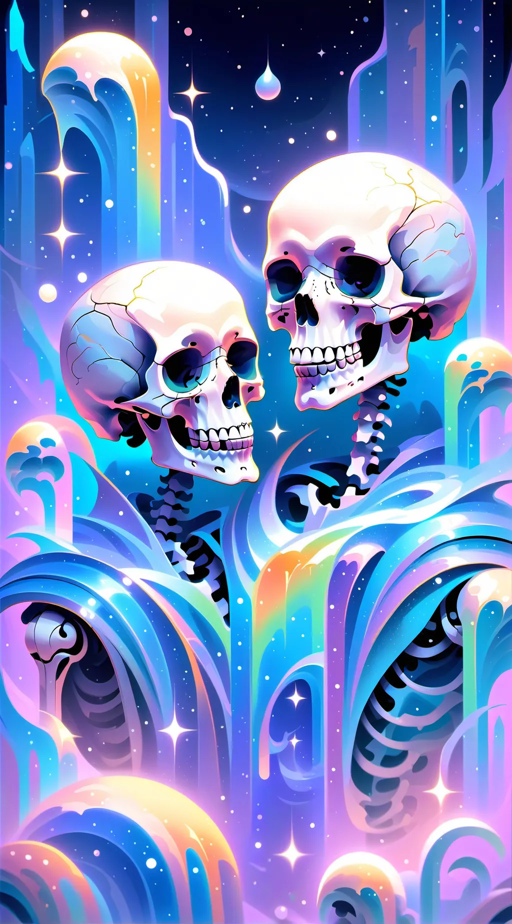 ai character: Skeleton TD background