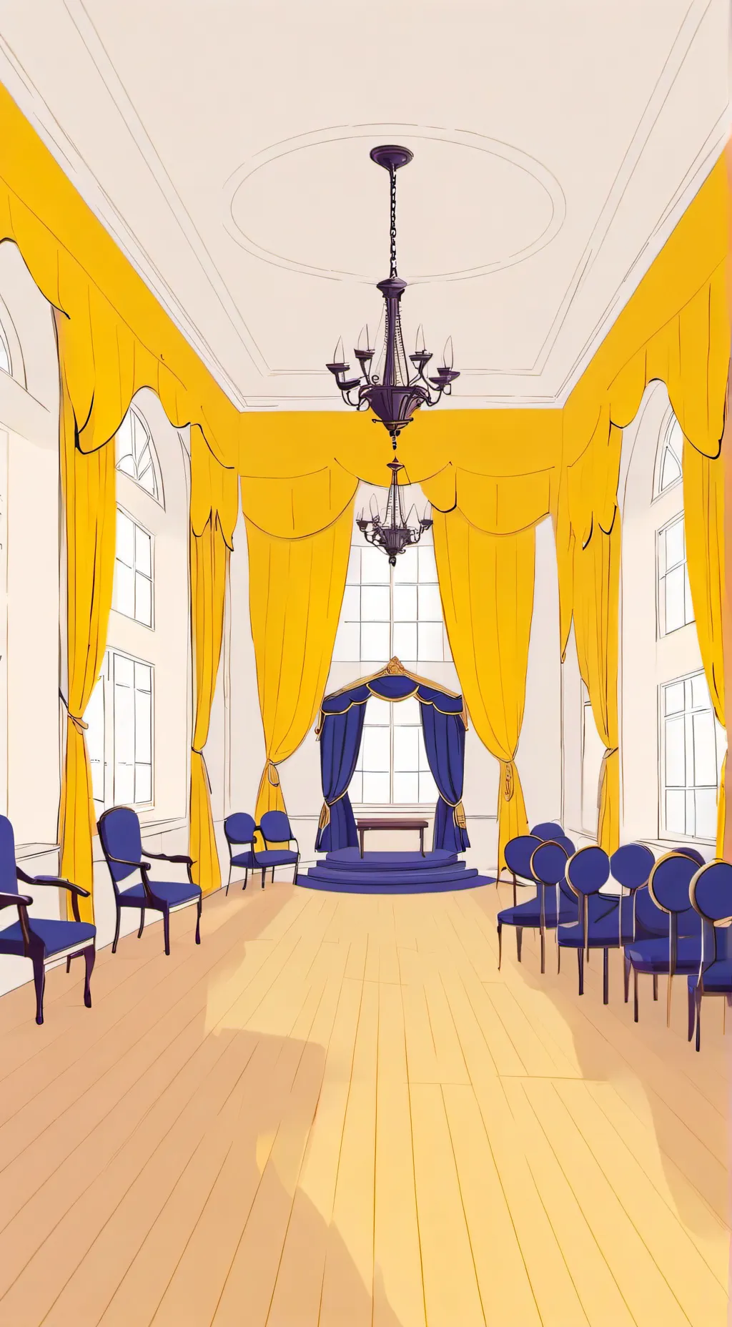 ai character: prom night background