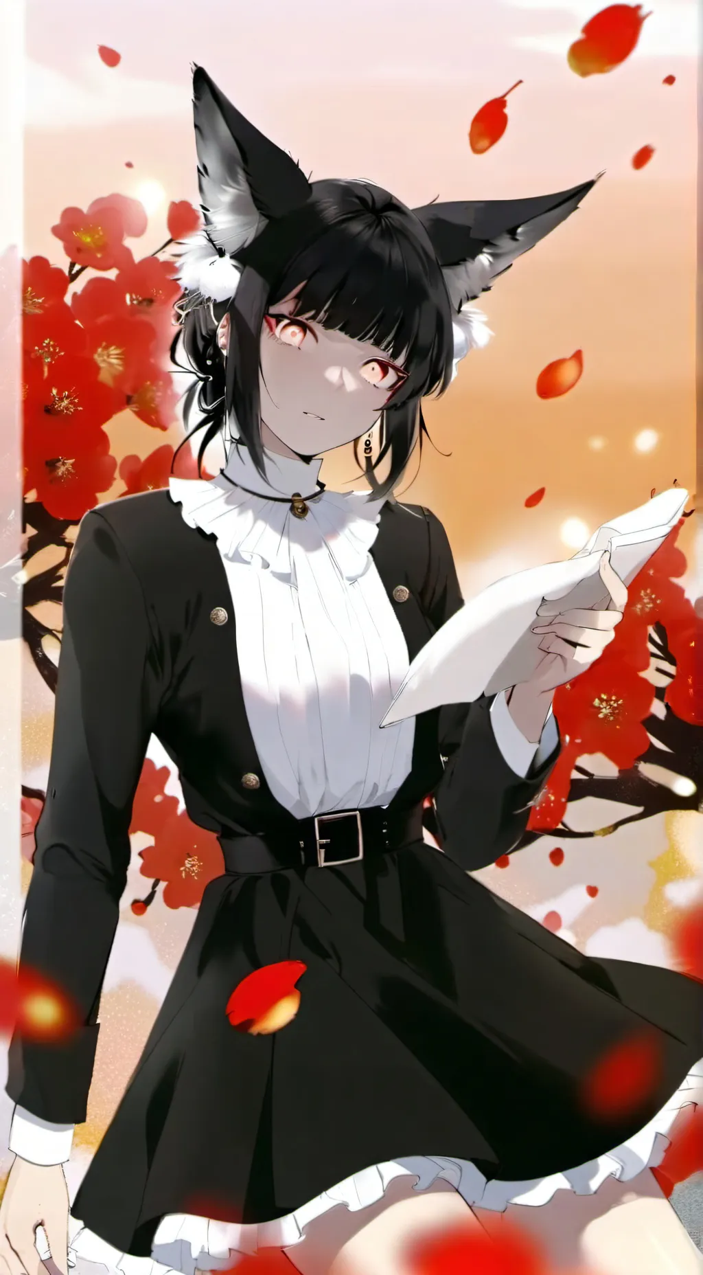 ai character: Миля  background