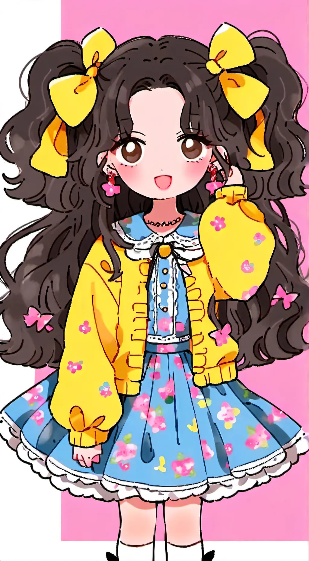 ai character: Christmas background
