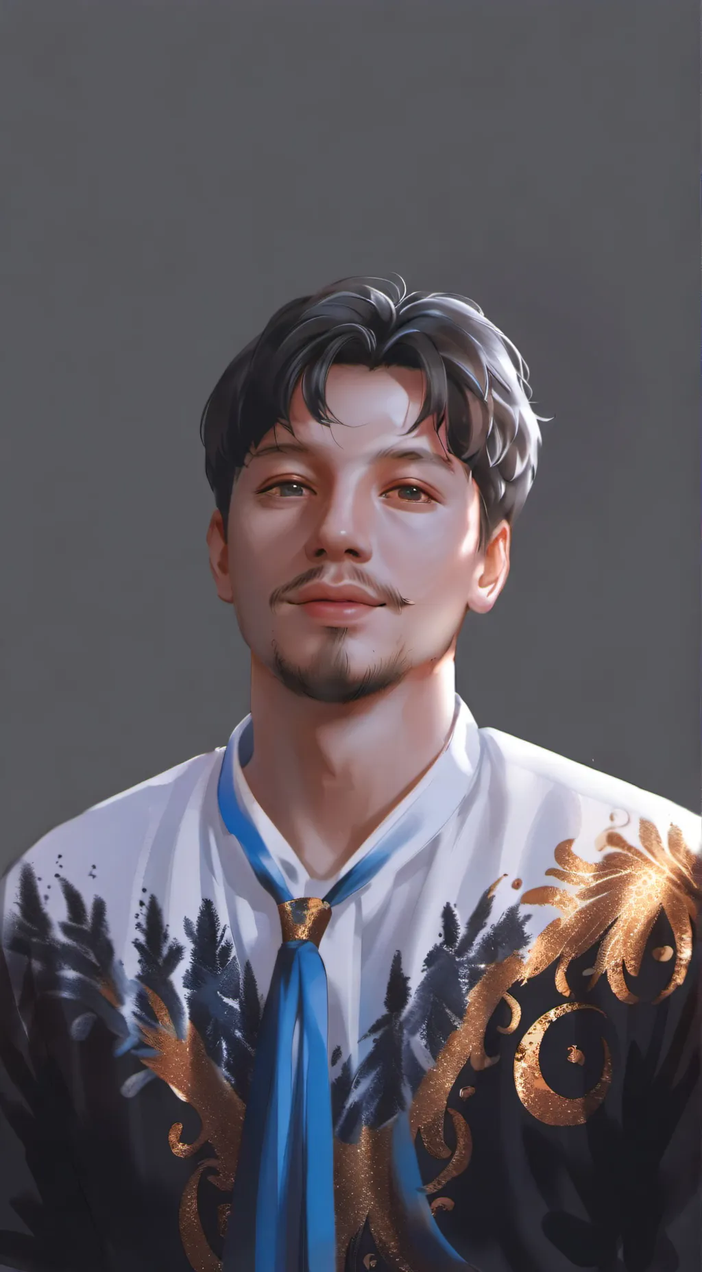 ai character: Aaron background