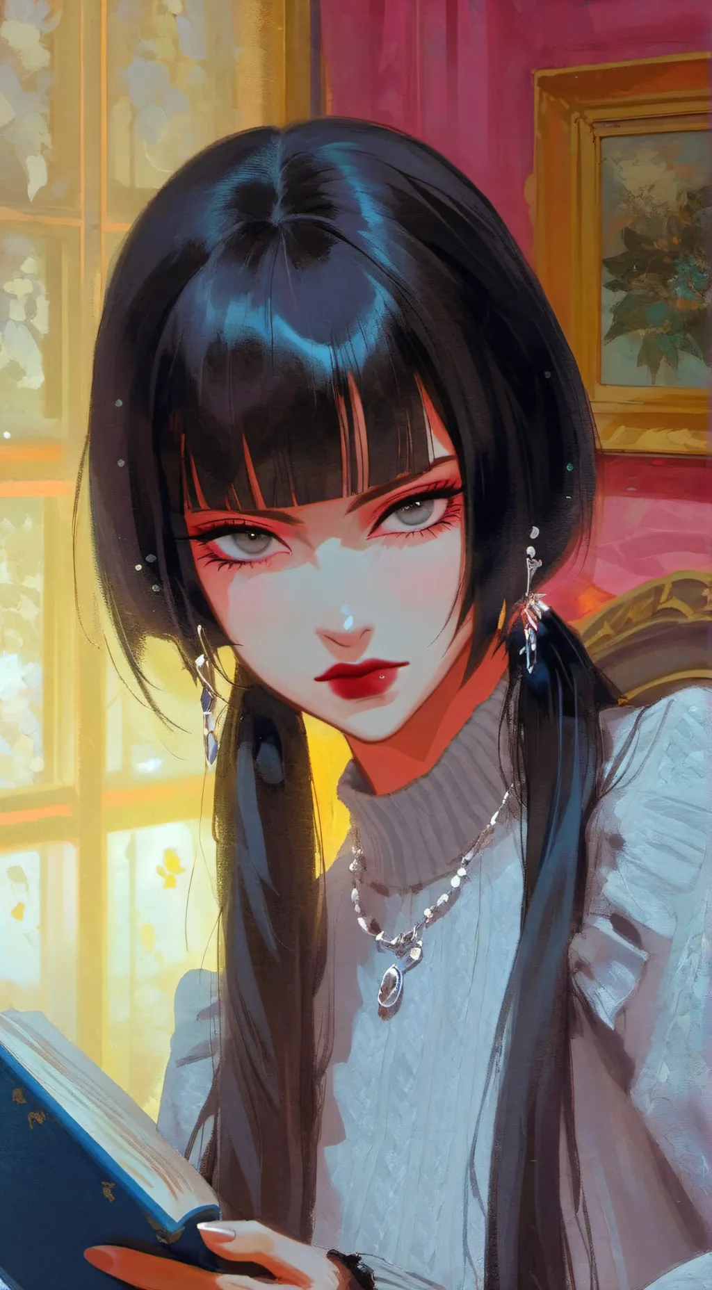 ai character: Luci background