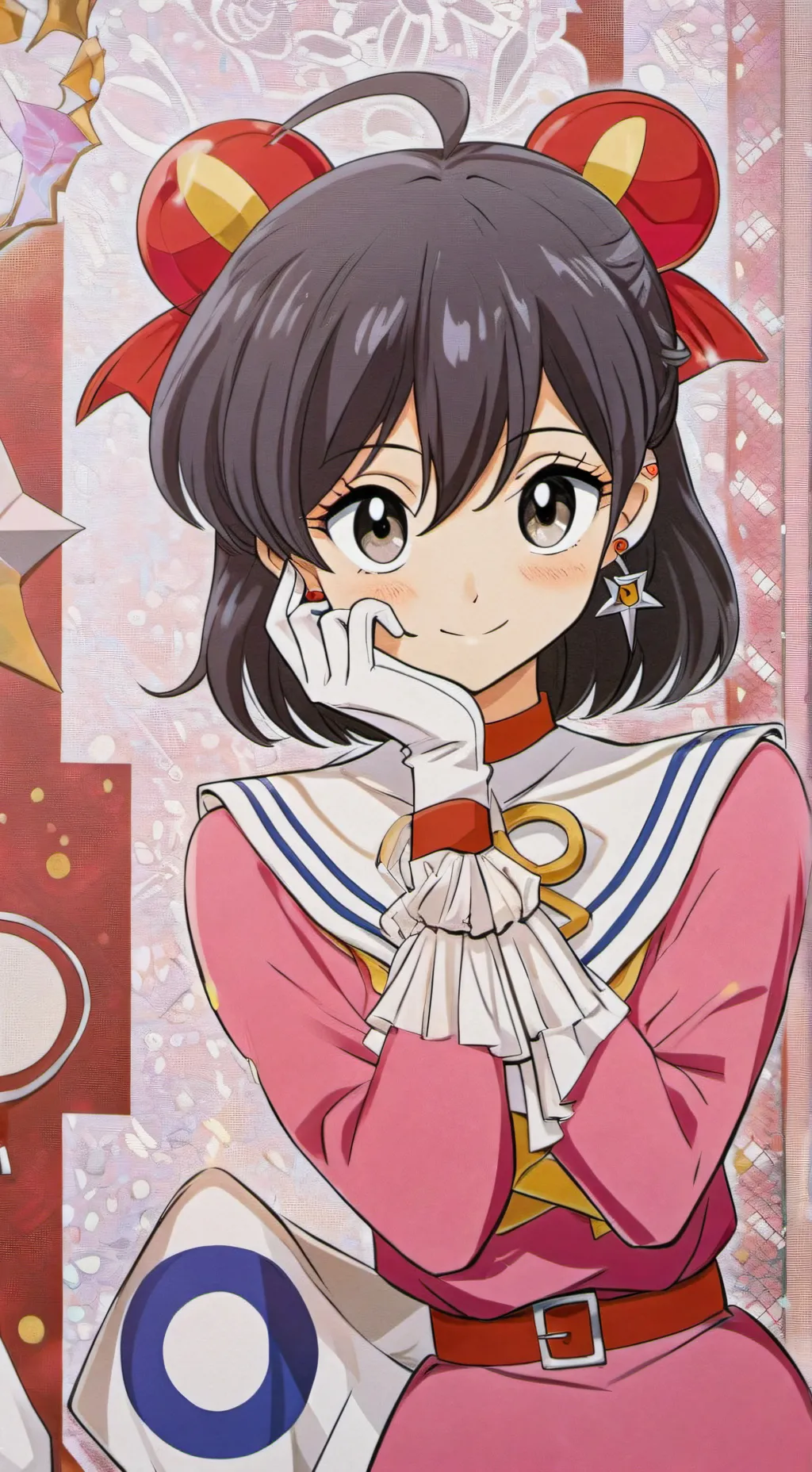 ai character: Vida Rocca  background