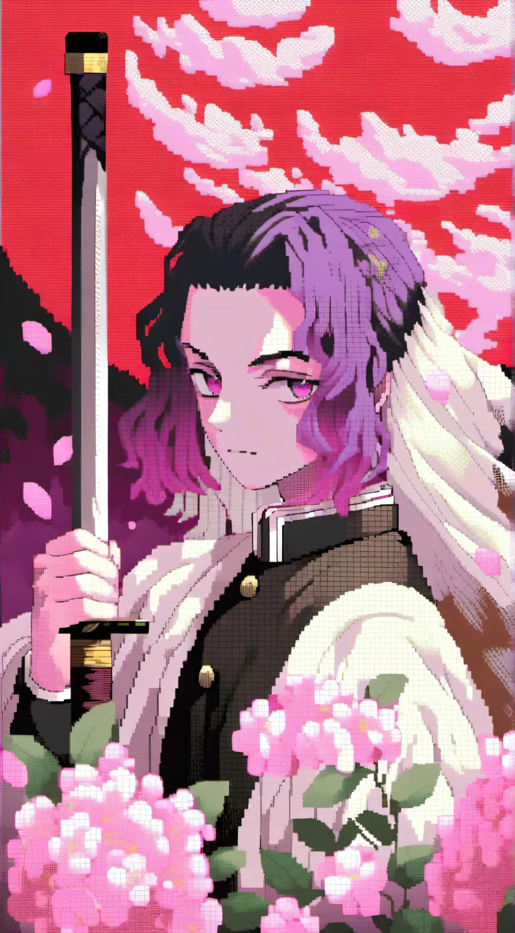 ai character: muerte de muzan background