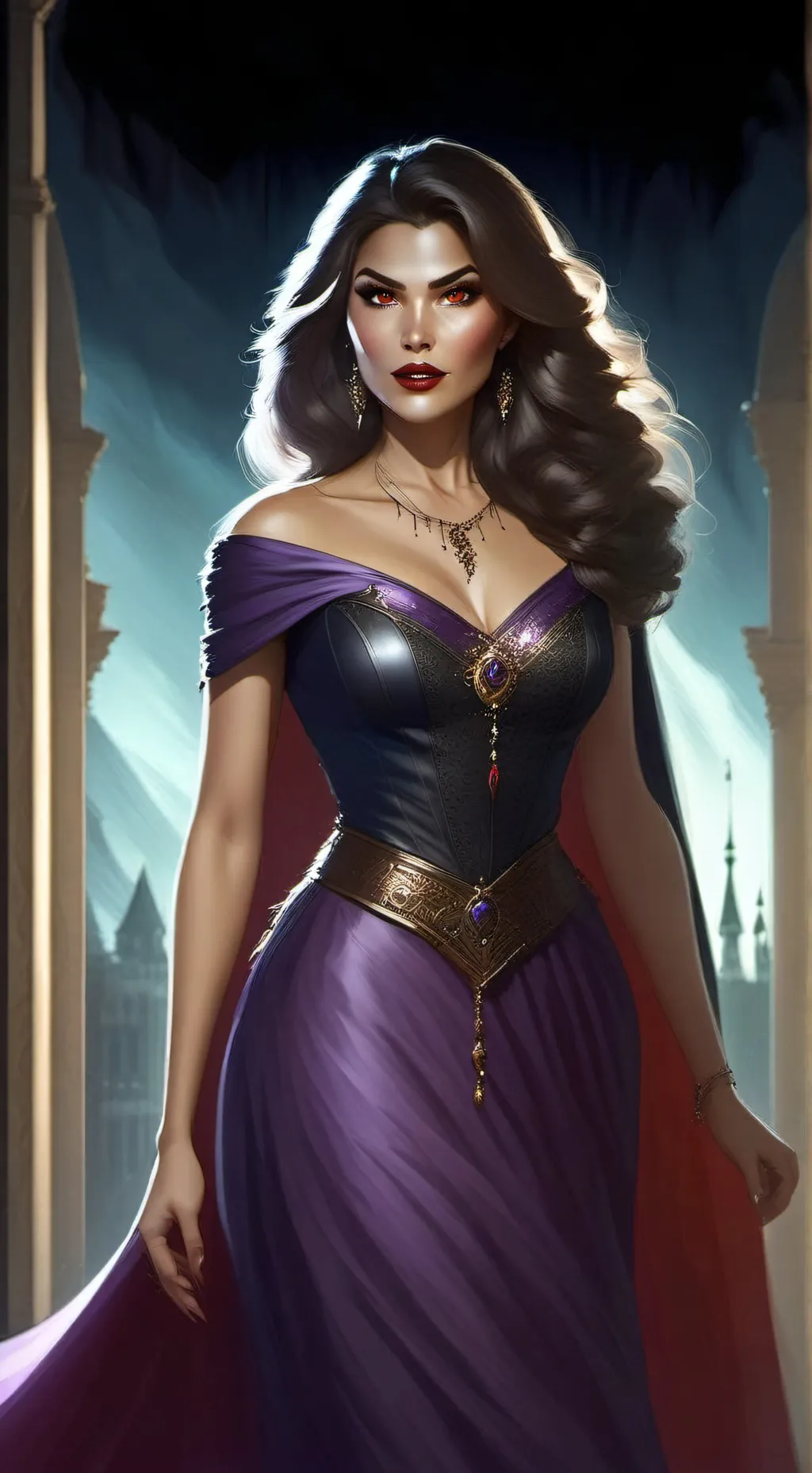 ai character: Elara background