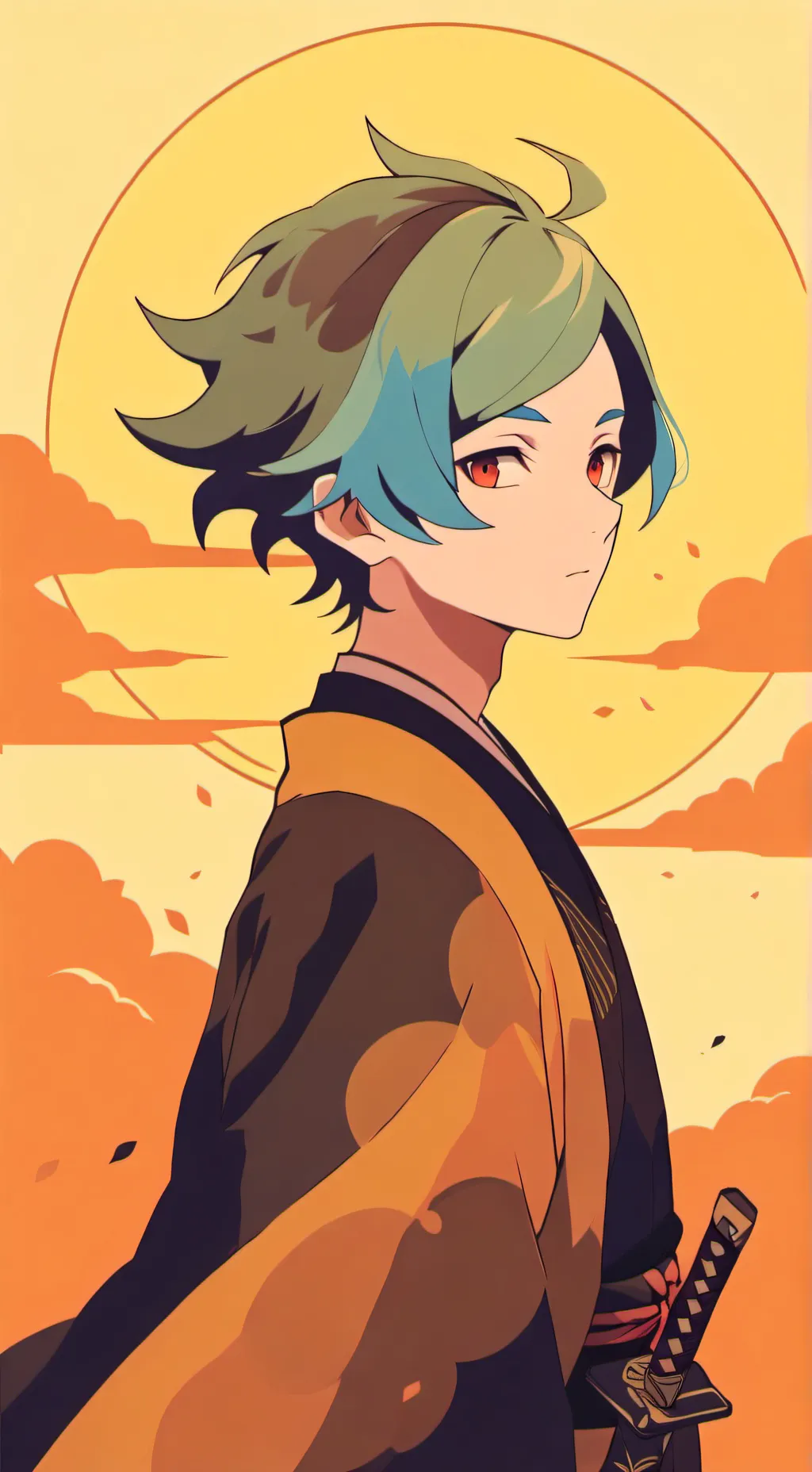 ai character: wanderer background