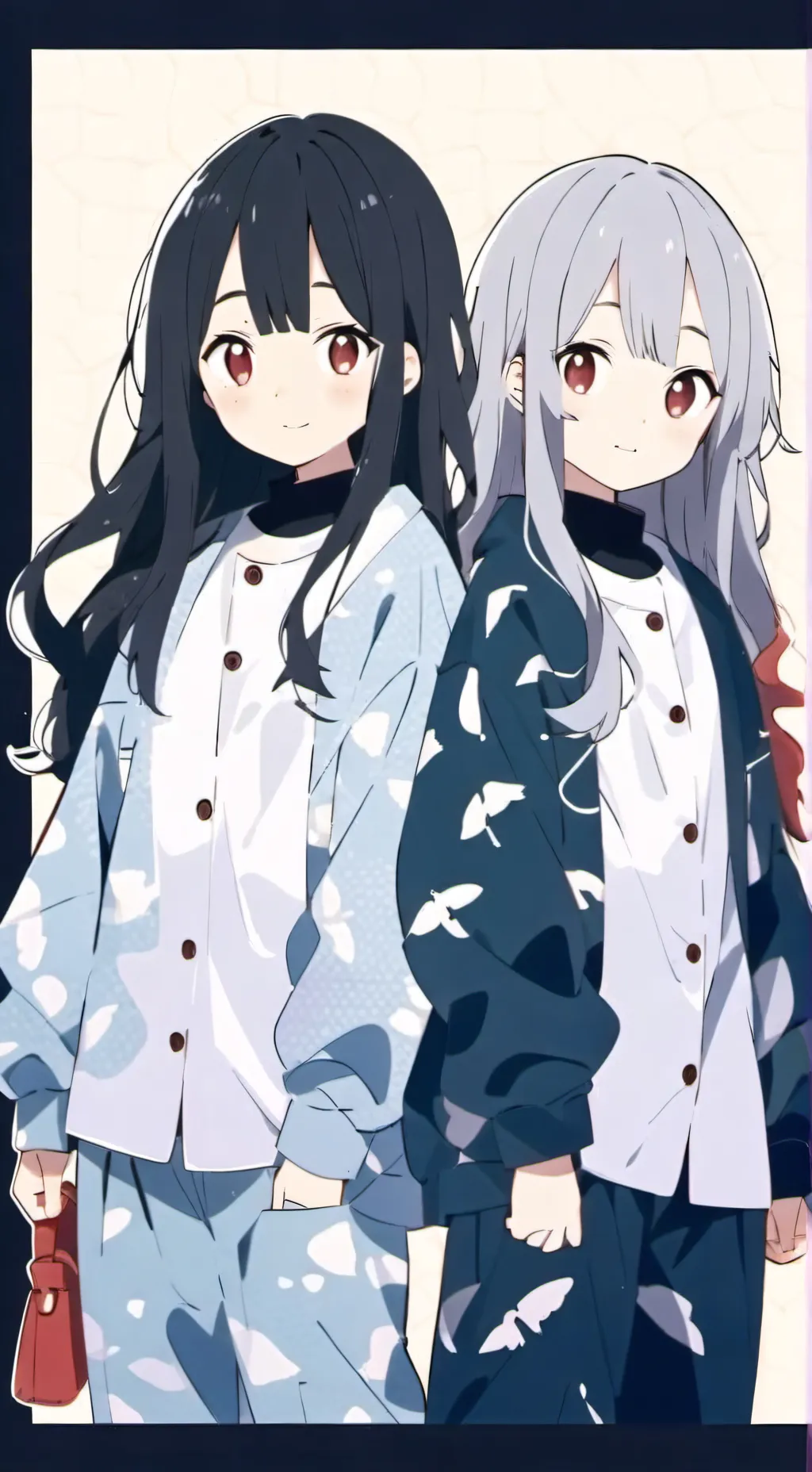 ai character: mia and maya background