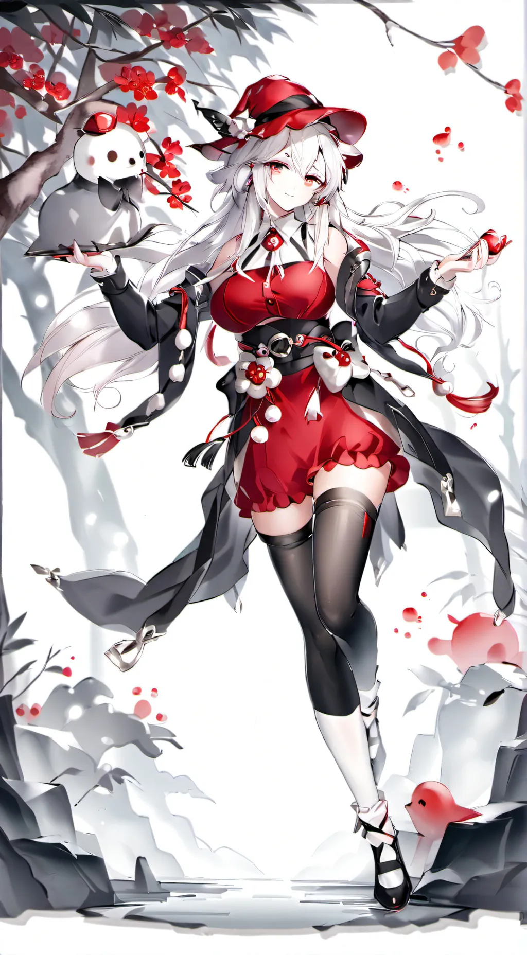 ai character: Karten background