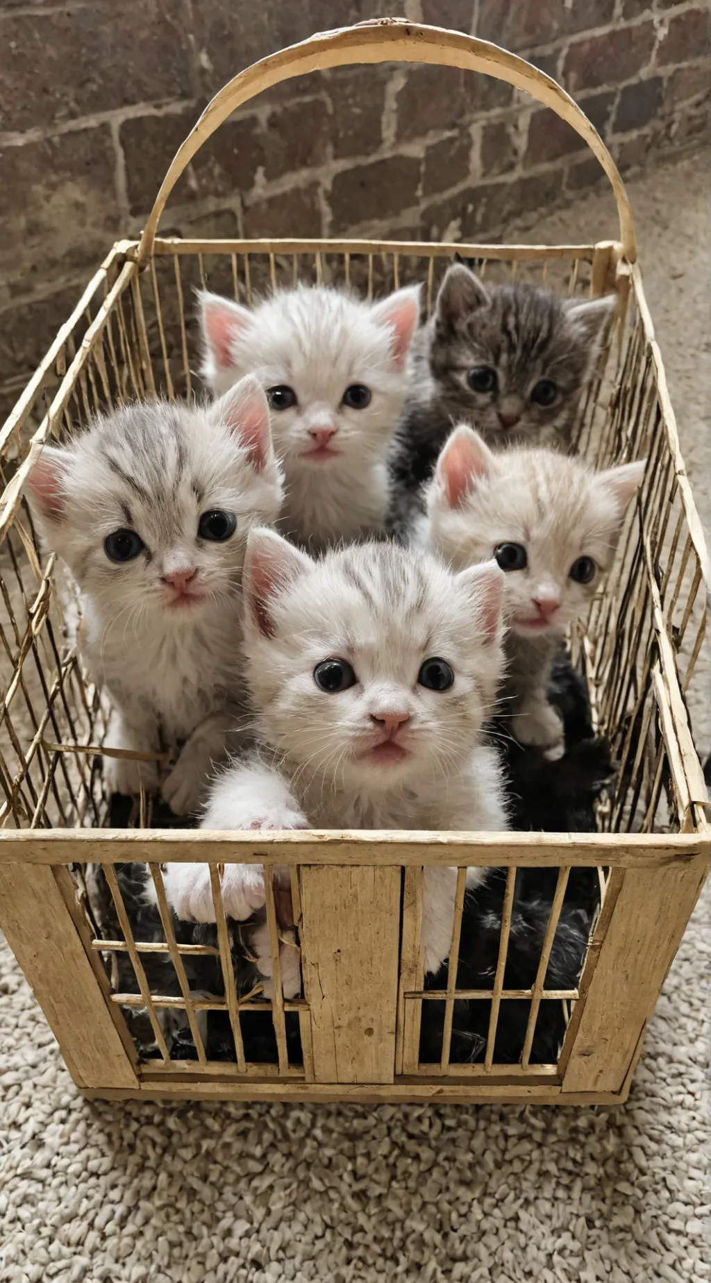 ai character: fair of cats background