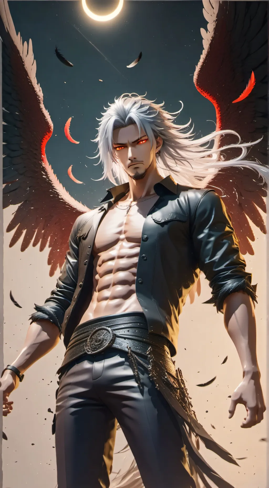 ai character: Azael background