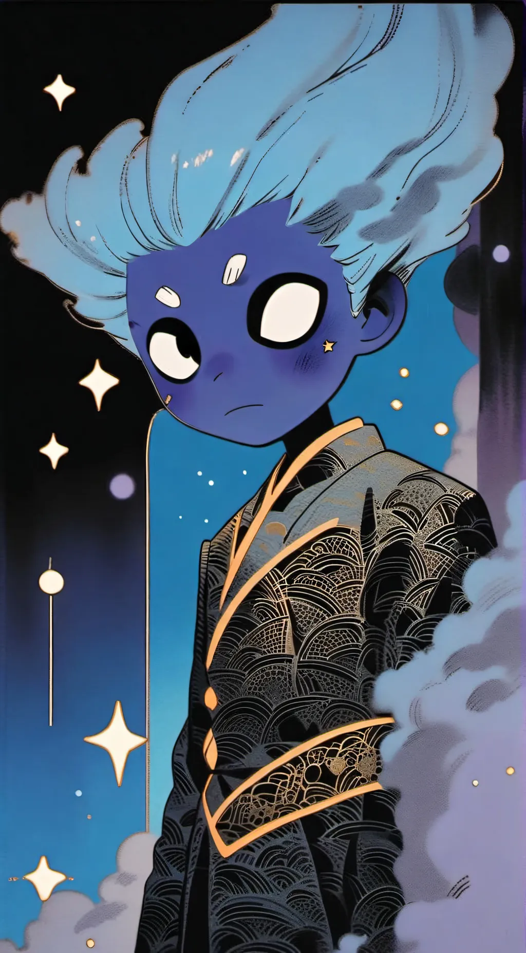ai character: astro background