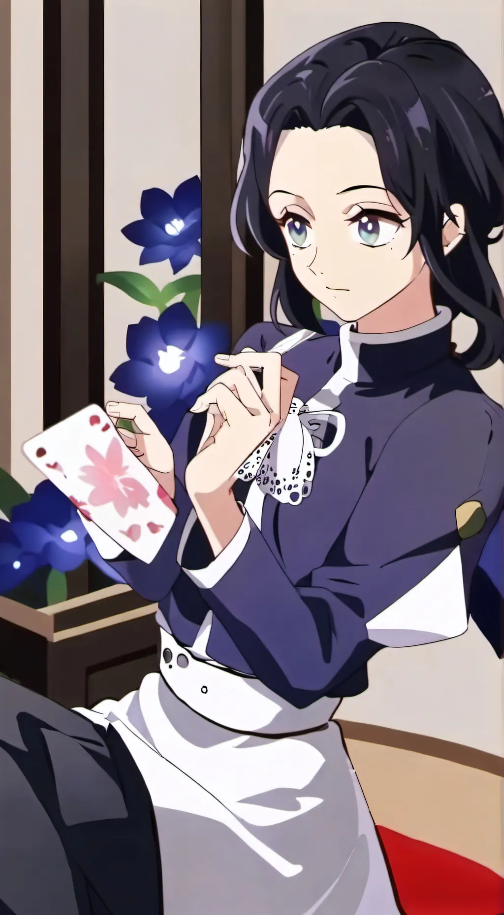 ai character: shinobu  background