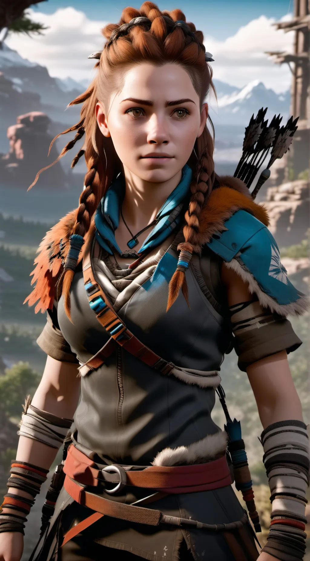 ai character: Элой background