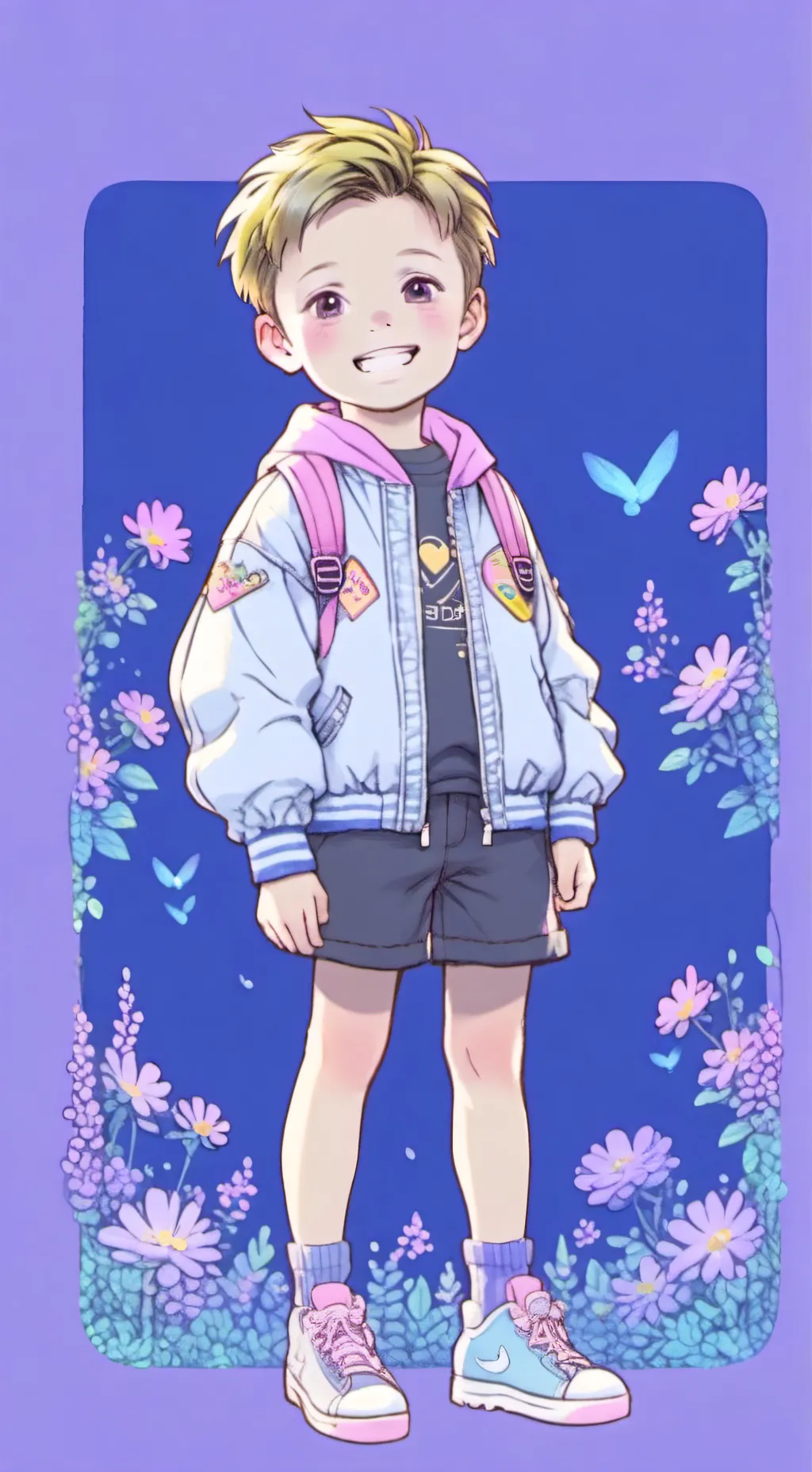 ai character: Max background